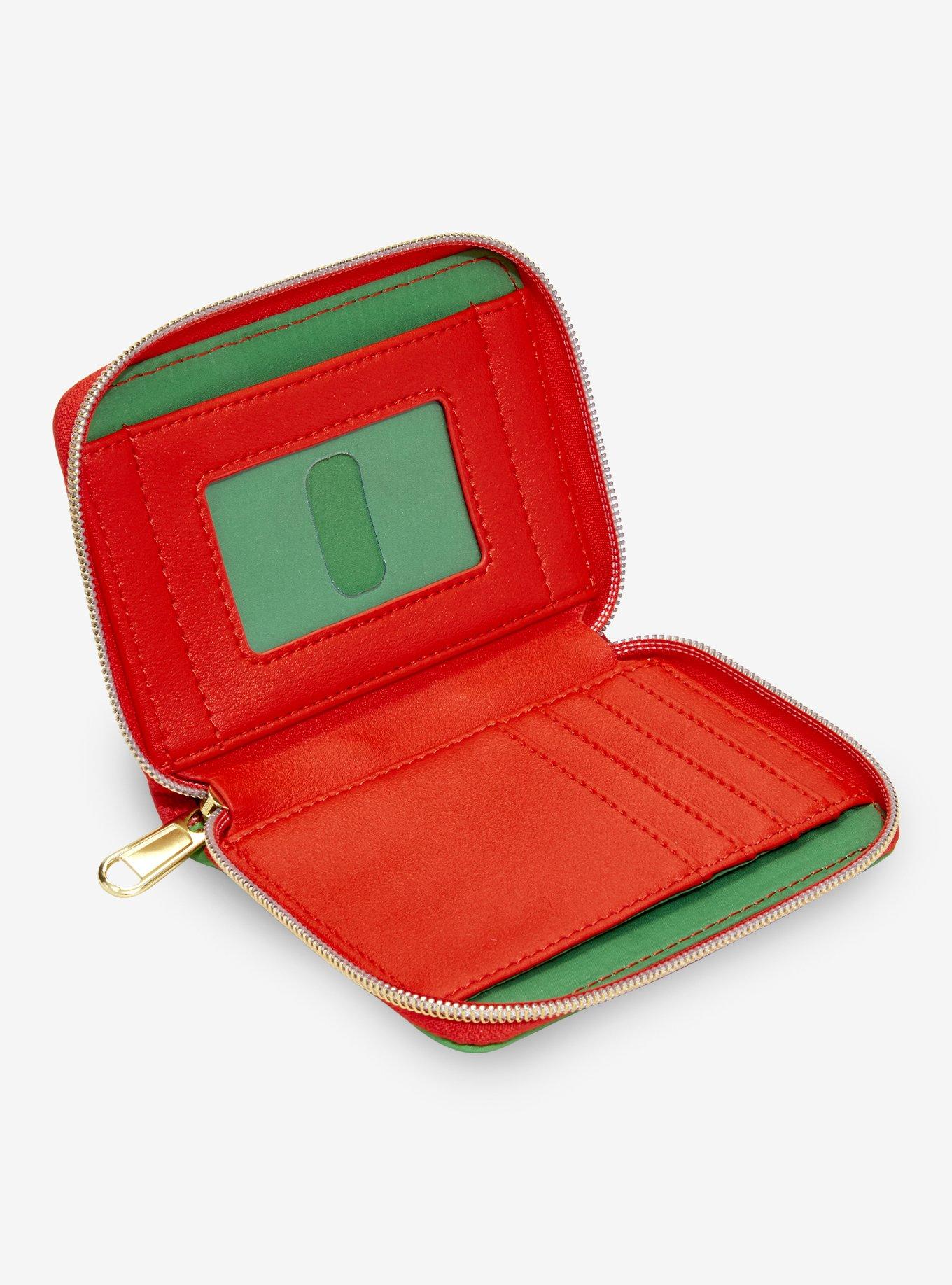 Loungefly Peanuts Snoopy & Woodstock Wreath Mini Zipper Wallet, , alternate - view 4