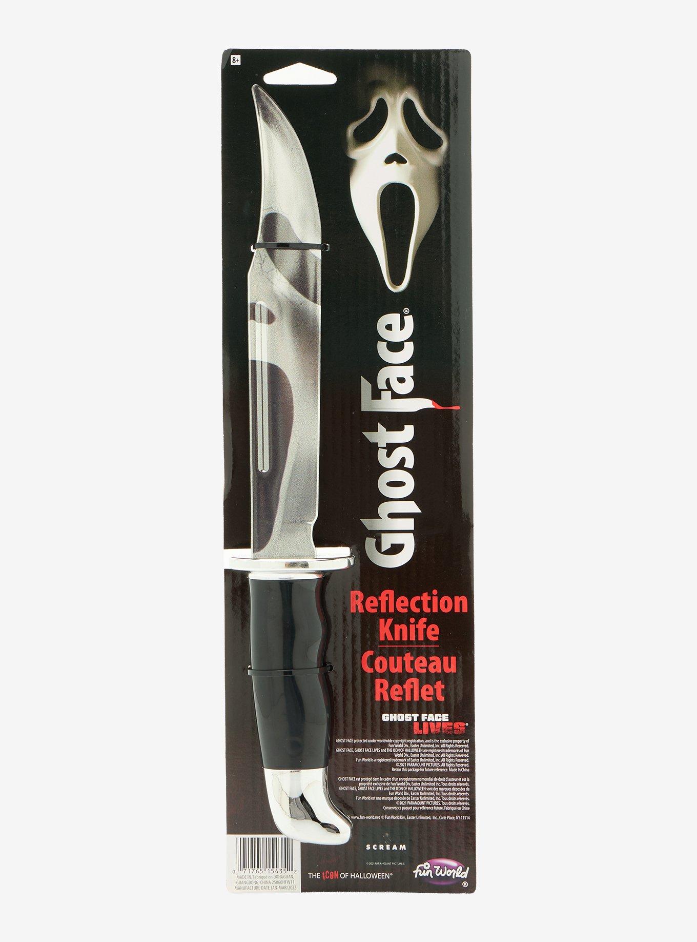 Ghost Face Reflective Mask Knife, , alternate - view 3