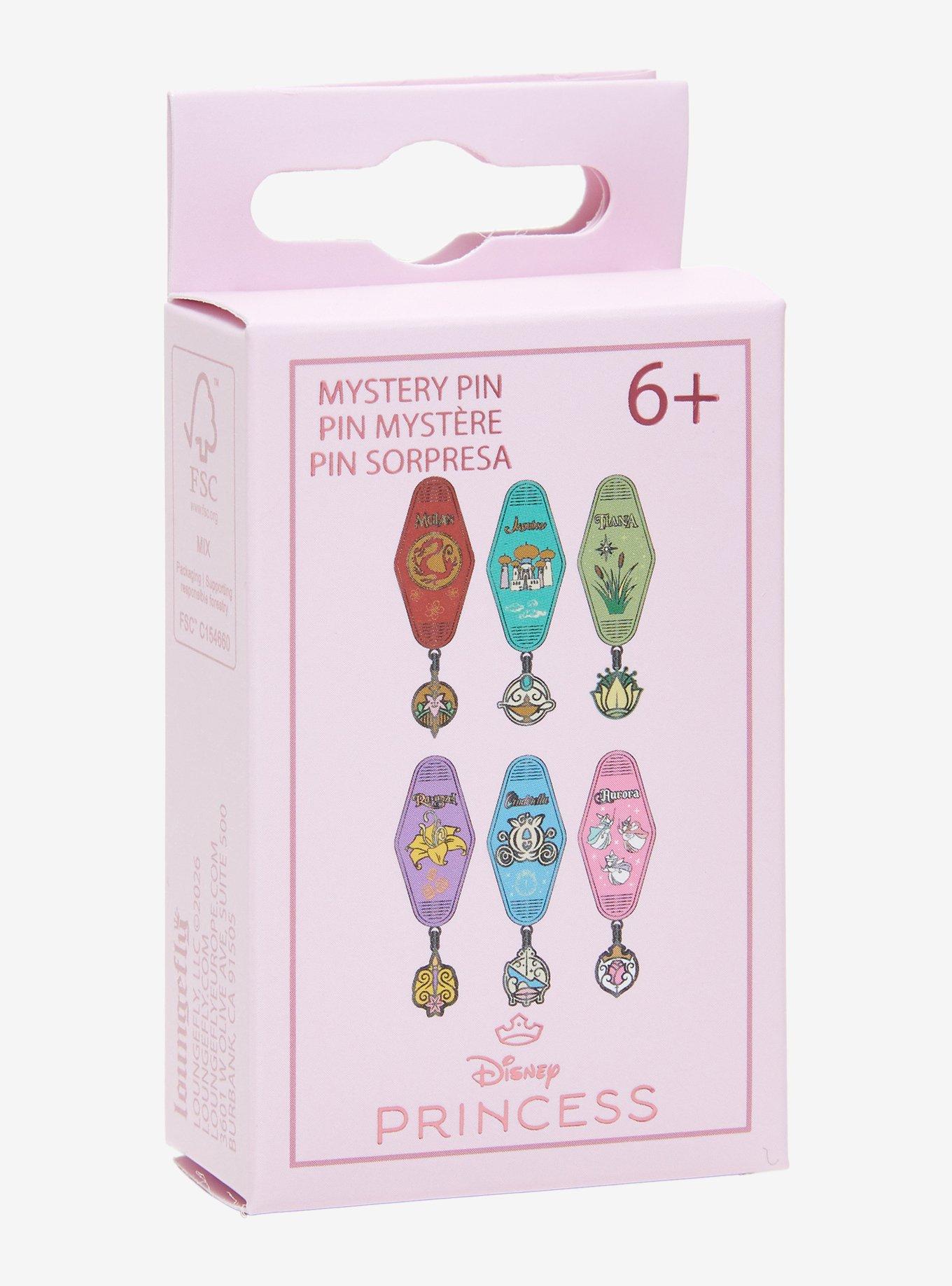 Loungefly Disney Princess Hotel Key Blind Box Enamel Pin Hot Topic Exclusive, , hi-res