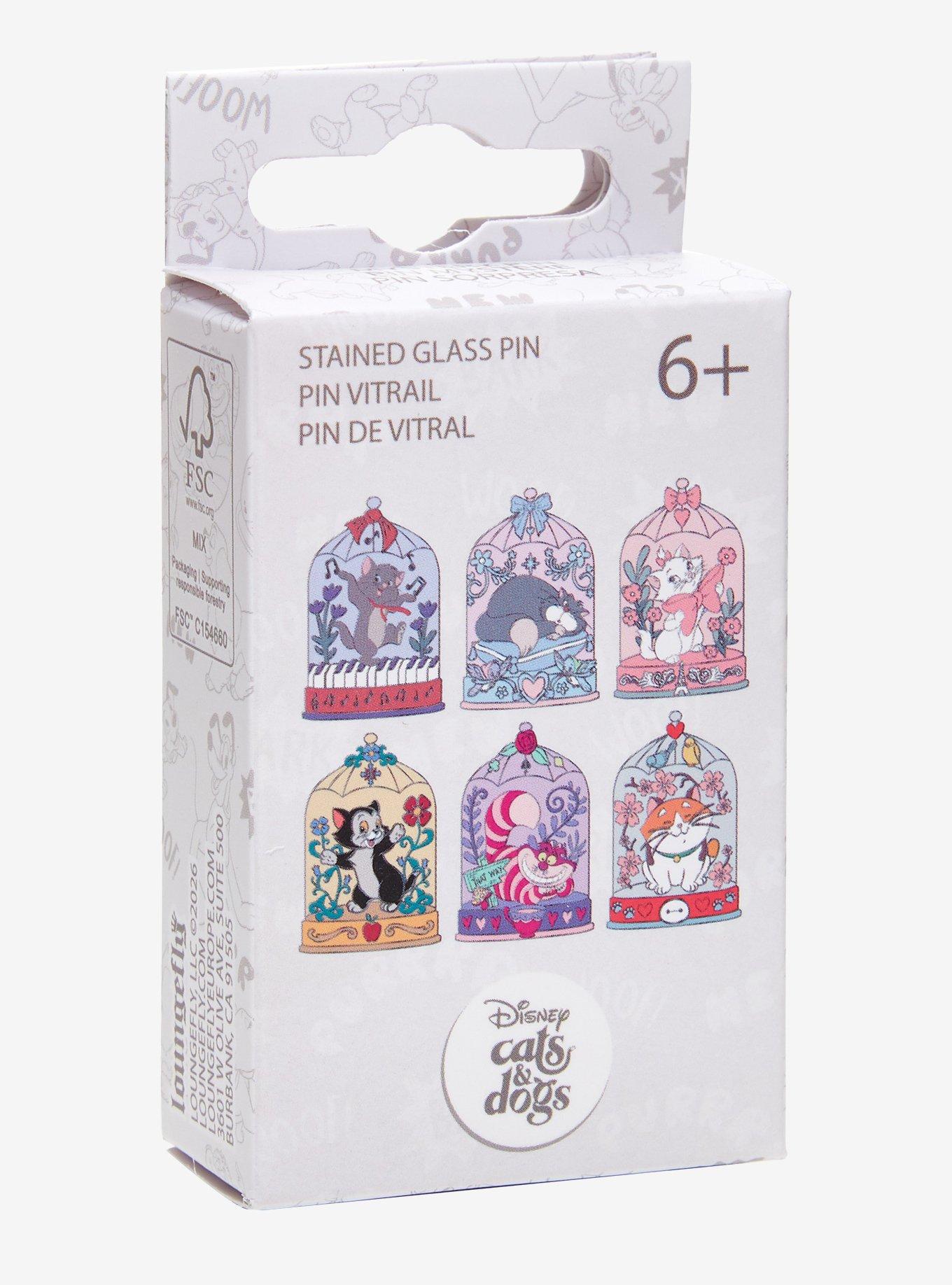 Loungefly Disney Cat Terrarium Blind Box Enamel Pin Hot Topic Exclusive, , hi-res
