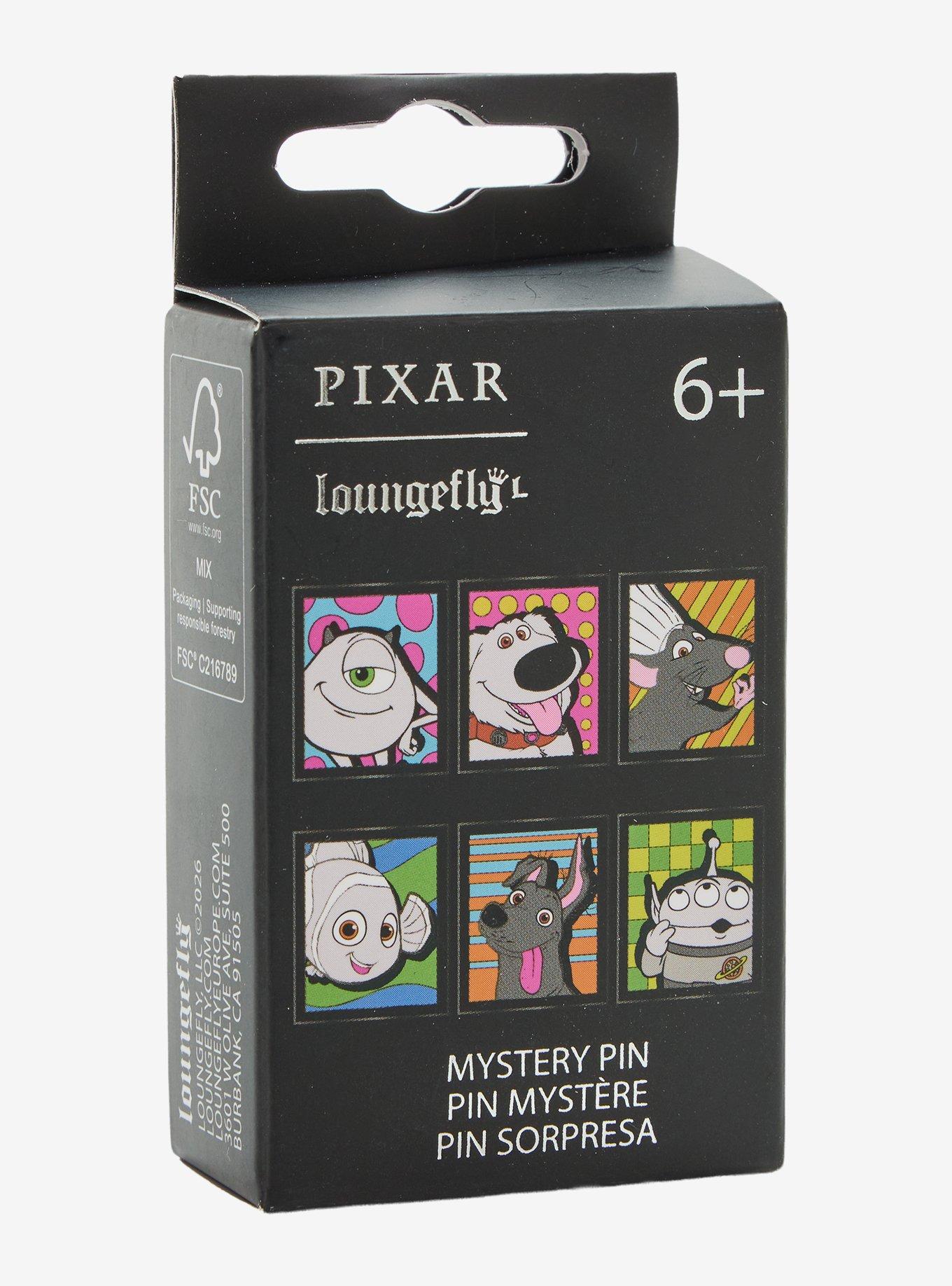 Loungefly Disney Pixar Pop Art Blind Box Enamel Pin Hot Topic Exclusive, , hi-res