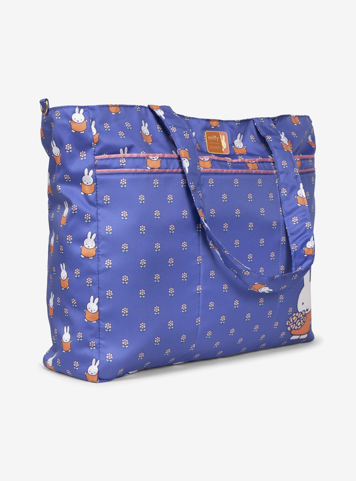 Jujube Miffy Flower Fields Large Tote Bag, , alternate - view 3