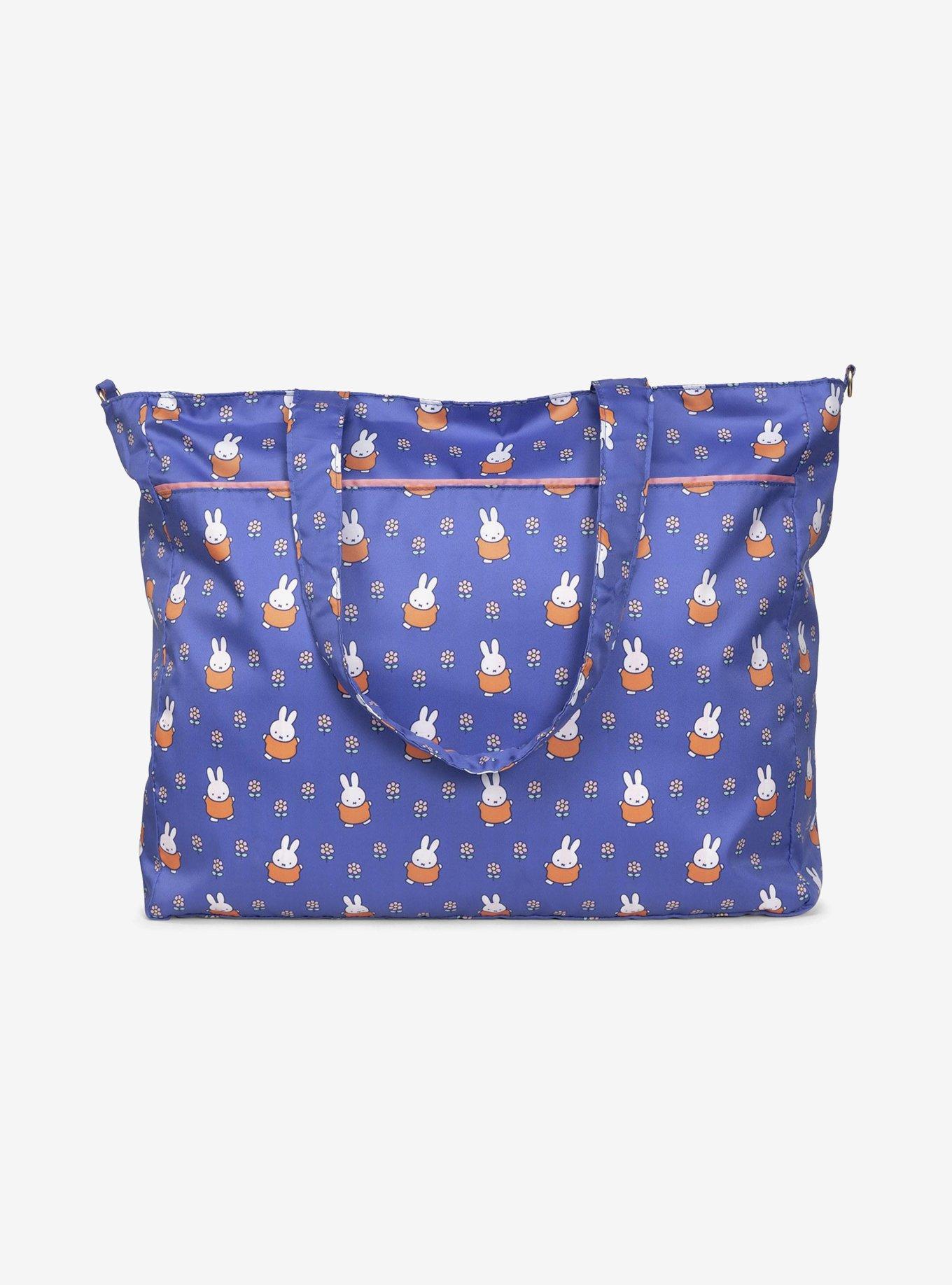 Jujube Miffy Flower Fields Large Tote Bag, , alternate - view 4
