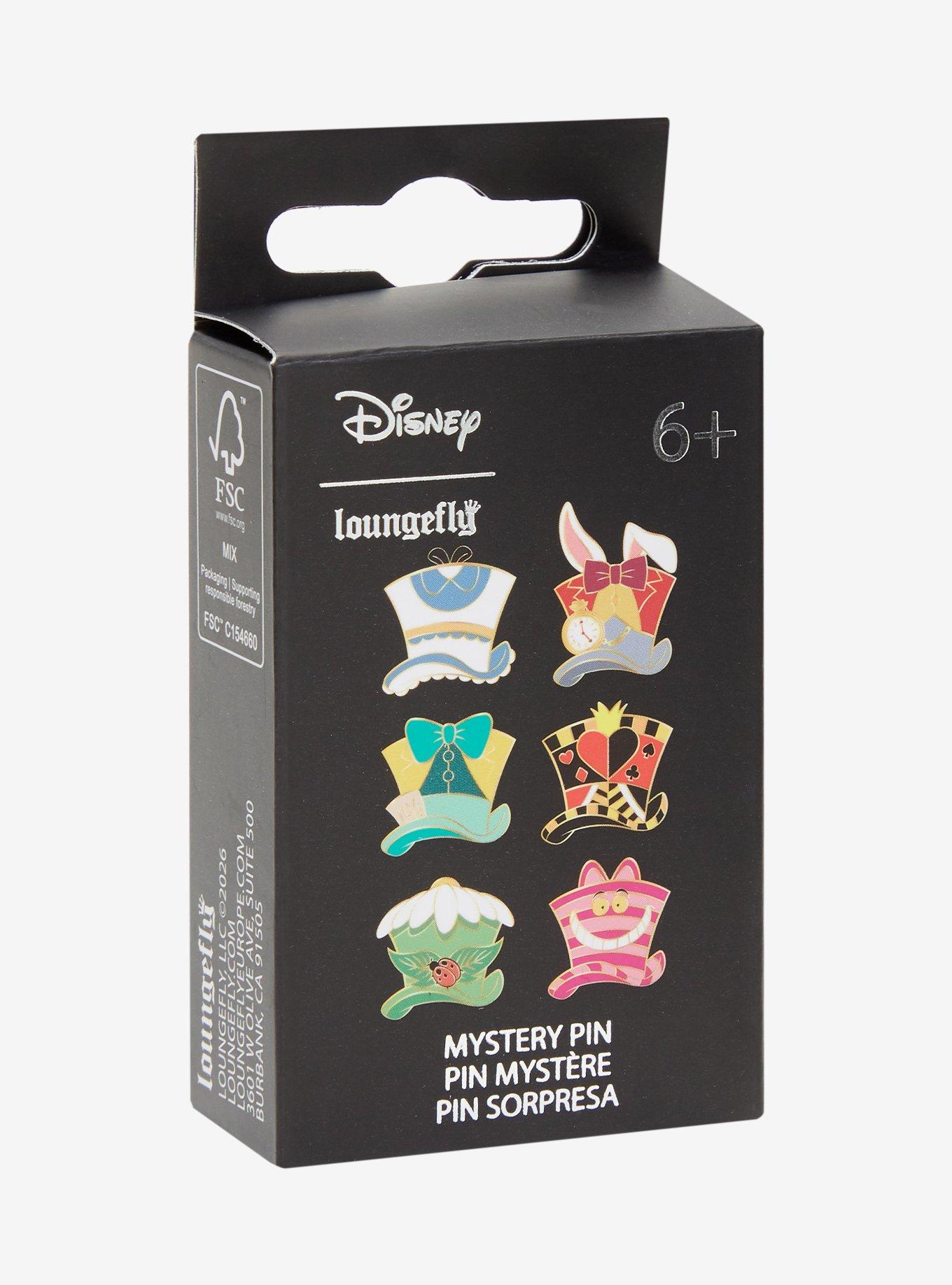 Loungefly Disney Alice in Wonderland Character Top Hats Blind Box Enamel Pin - BoxLunch Exclusive, , hi-res