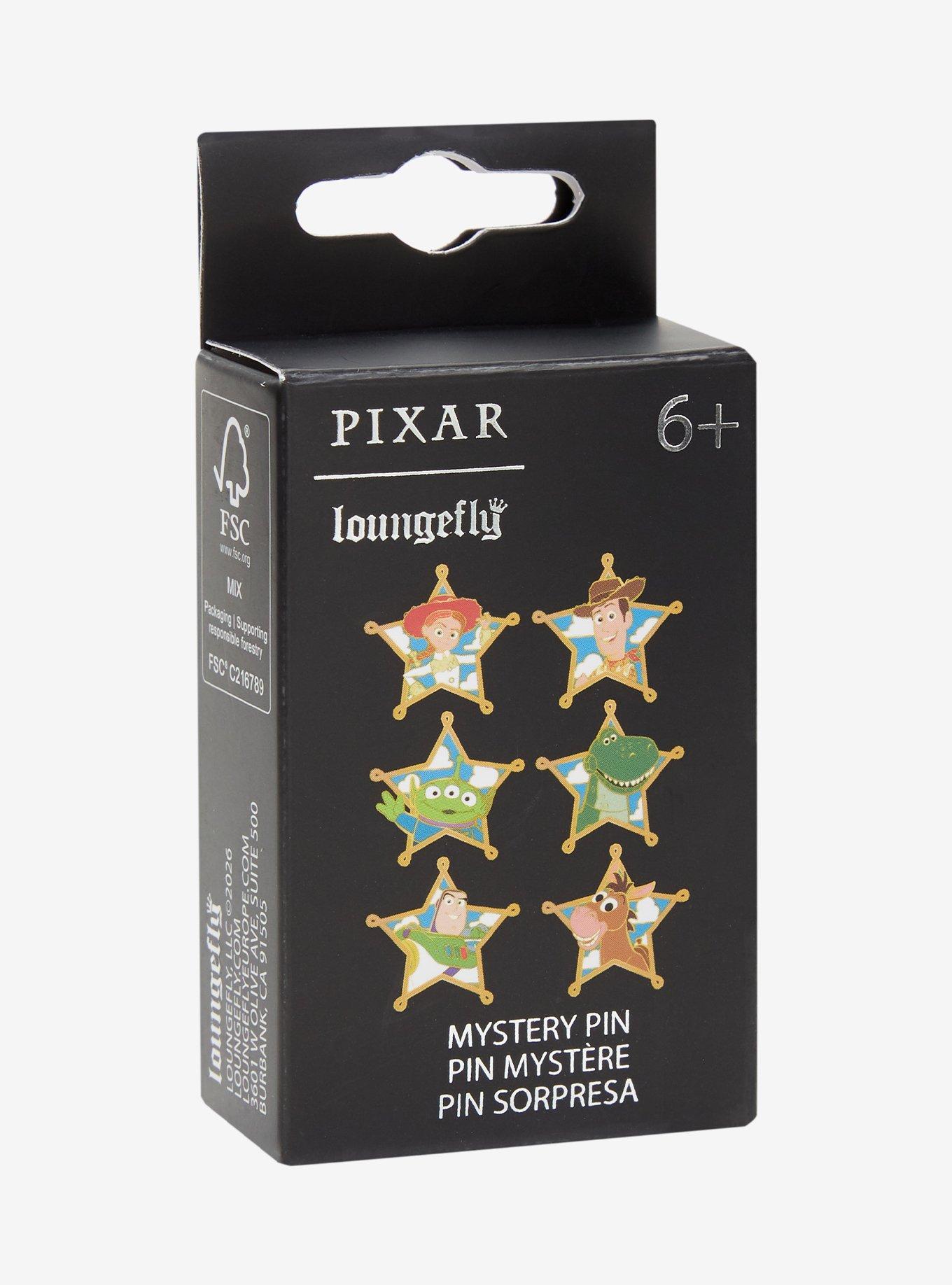 Loungefly Disney Pixar Toy Story Character Star Badges Blind Box Enamel Pin - BoxLunch Exclusive, , hi-res
