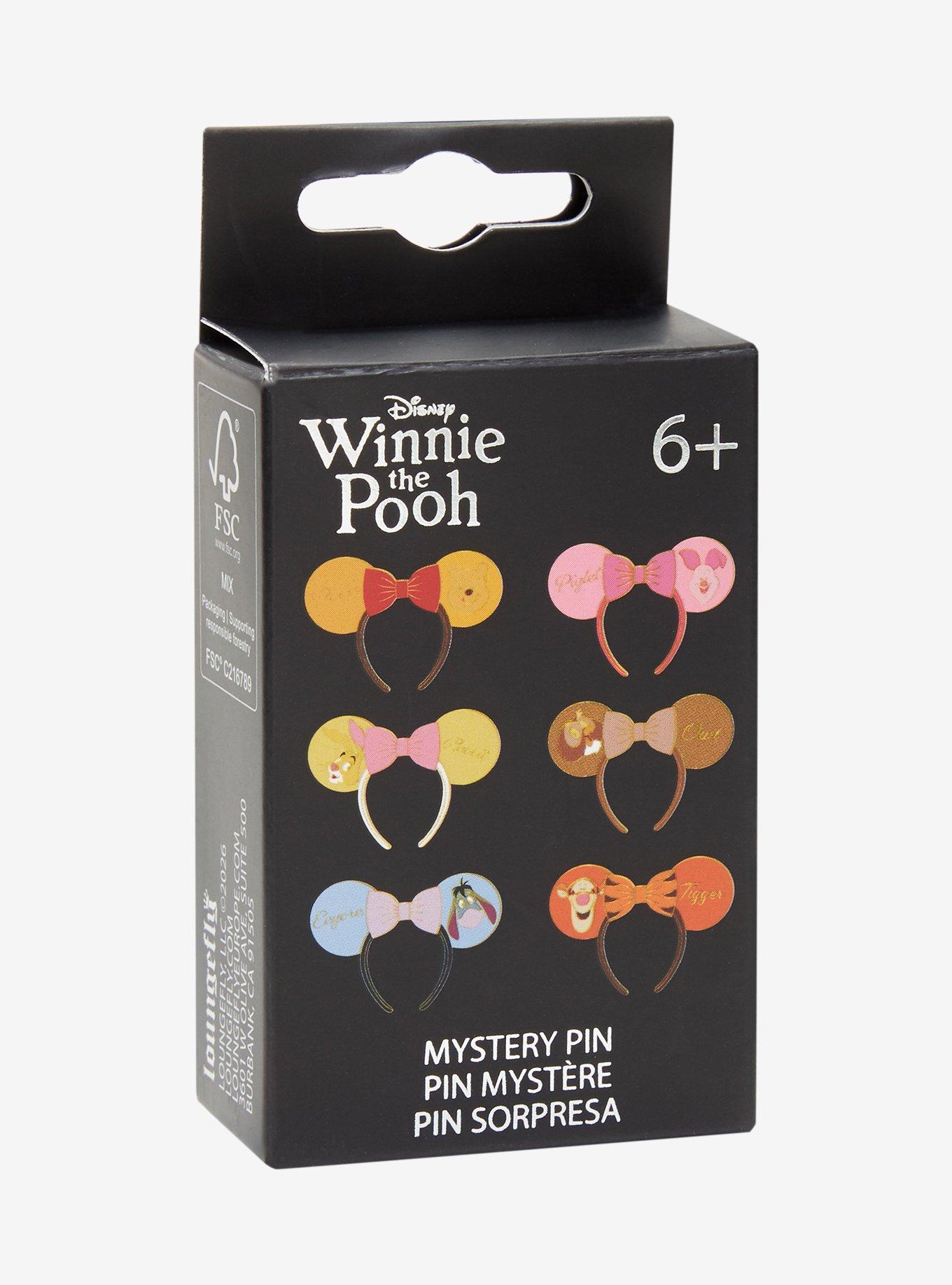 Loungefly Disney Winnie The Pooh Minnie Mouse Ears Blind Box Enamel Pin - BoxLunch Exclusive, , hi-res