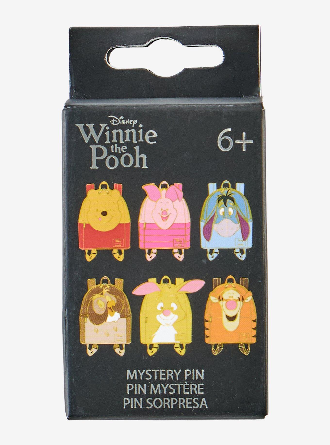 Loungefly Disney Winnie the Pooh Mini Backpack Blind Box Enamel Pin - BoxLunch Exclusive, , hi-res