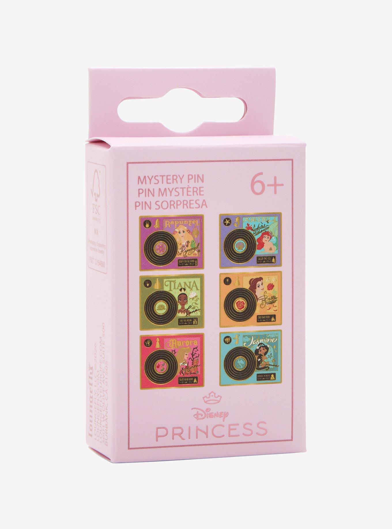 Loungefly Disney Princess Record Players Blind Box Enamel Pin - BoxLunch Exclusive, , hi-res