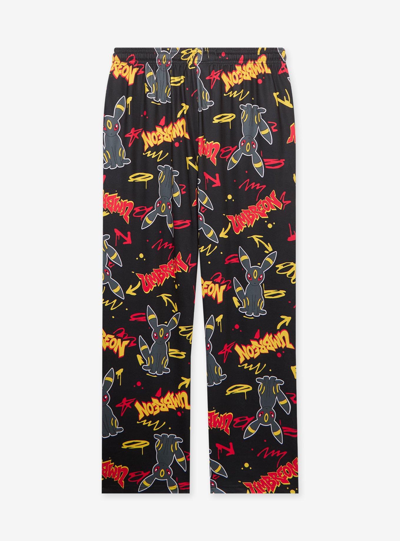 Pok&eacute;mon Umbreon Allover Print Sleep Pants - BoxLunch Exclusive, , hi-res