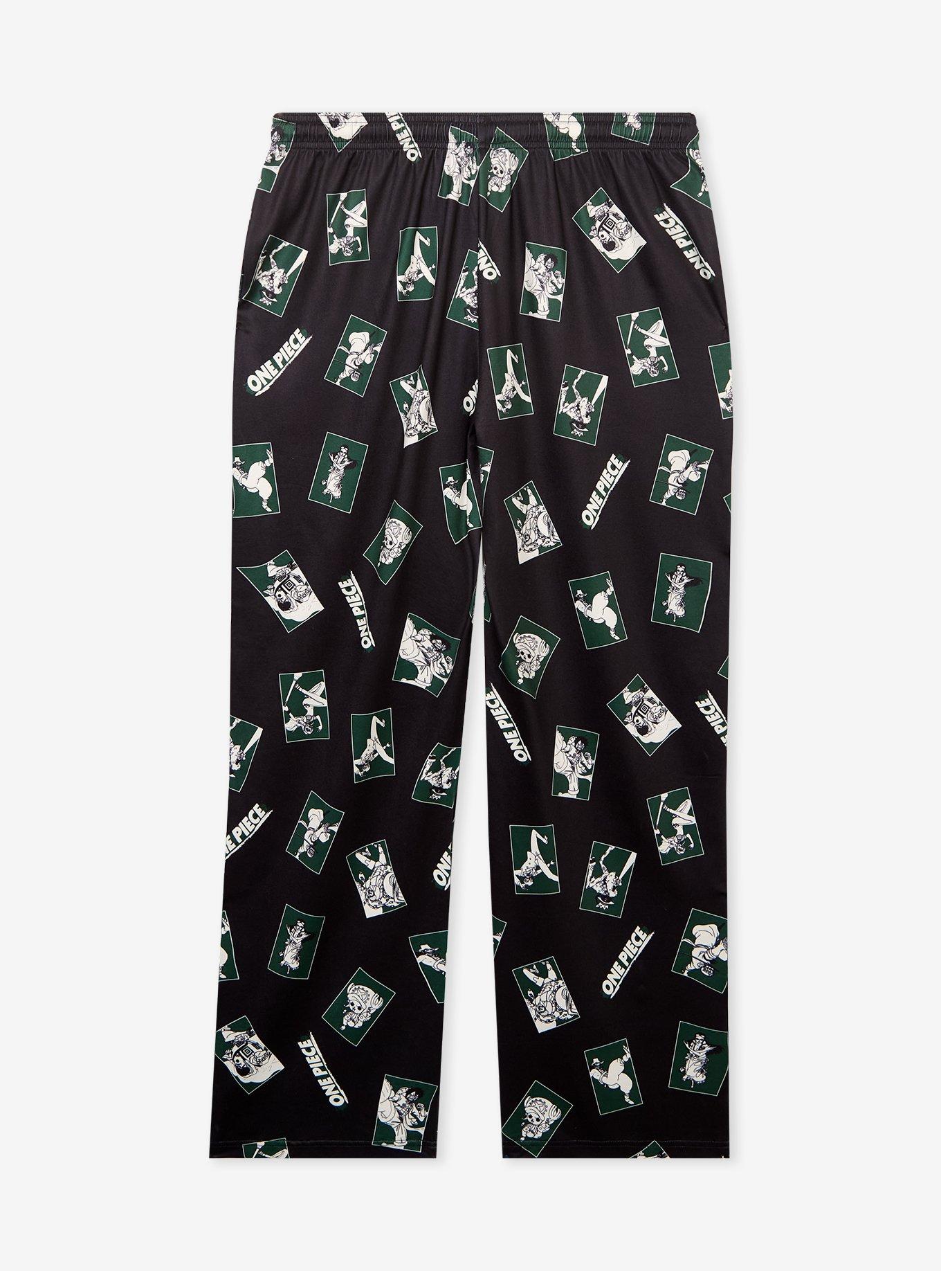One Piece Cards Allover Print Sleep Pants &mdash; BoxLunch Exclusive, , hi-res