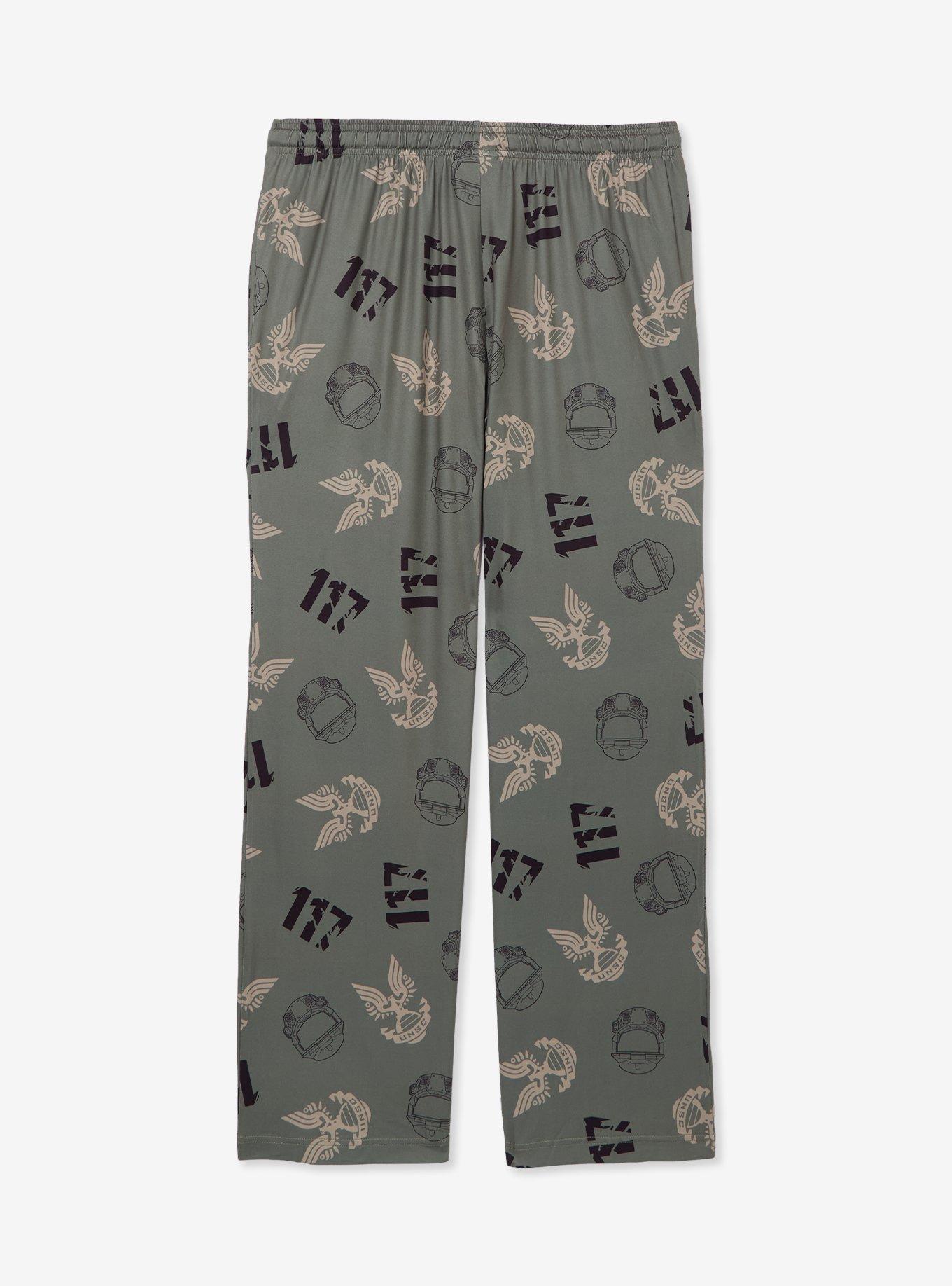 Halo Master Chief Allover Print Sleep Pants &mdash; BoxLunch Exclusive, , alternate - view 2