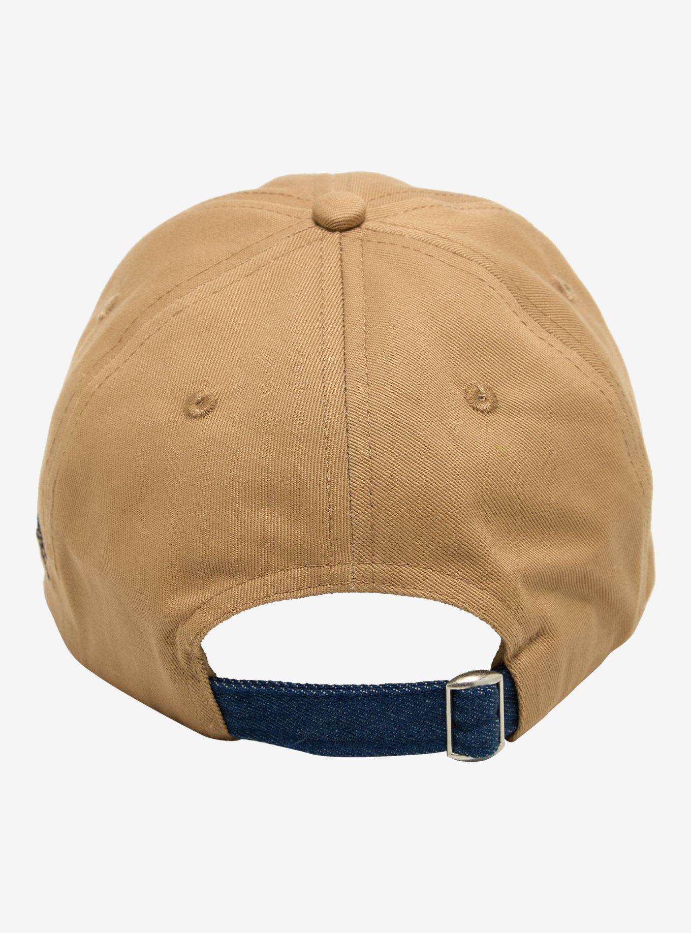 Disney Mickey Mouse Embroidered Denim Brim Ball Cap - BoxLunch Exclusive, , hi-res