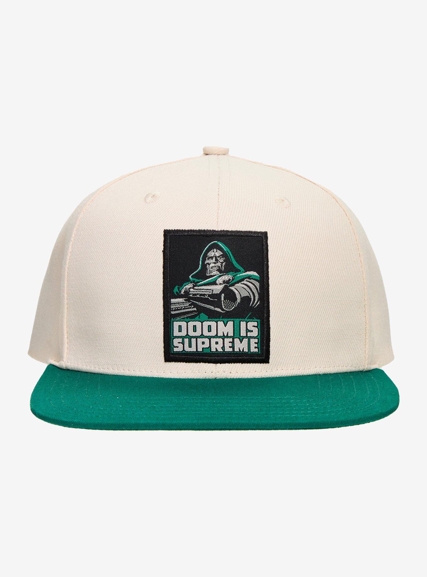 Marvel Dr. Doom Embroidered Patch Ball Cap - BoxLunch Exclusive, , hi-res