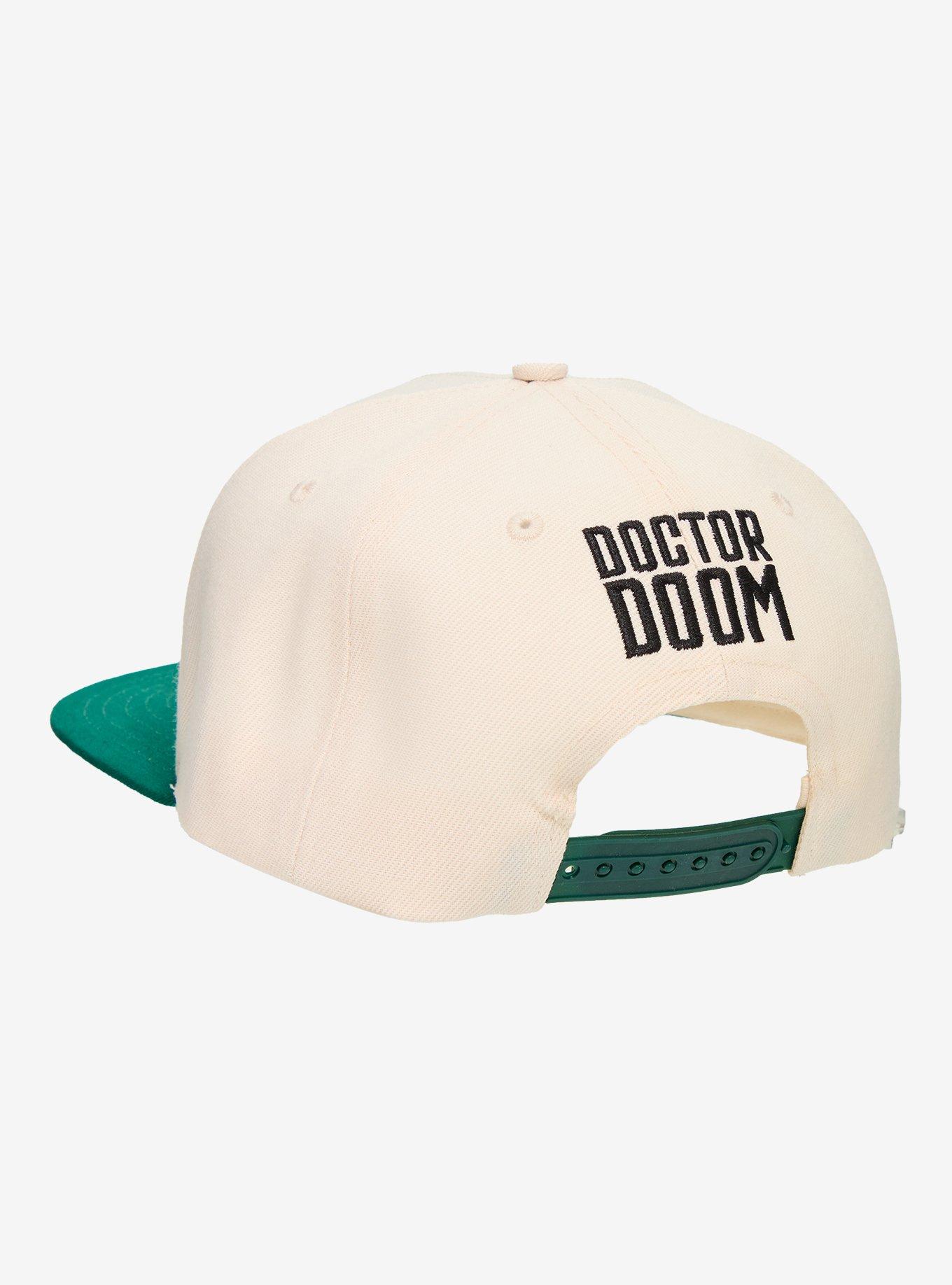 Marvel Dr. Doom Embroidered Patch Ball Cap - BoxLunch Exclusive, , alternate