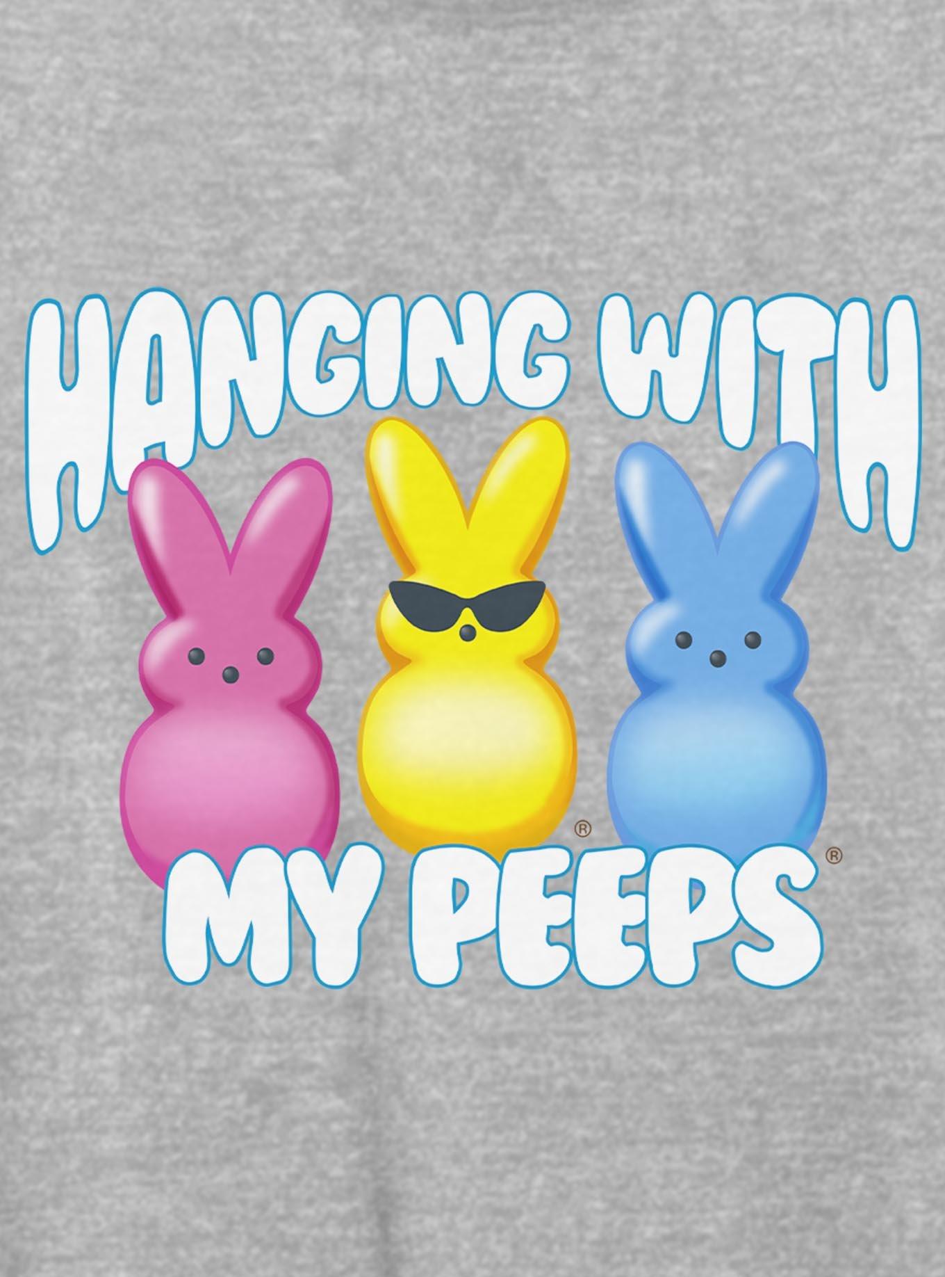 Peeps Hanging With My Peeps Womens Oversized T-Shirt, , hi-res
