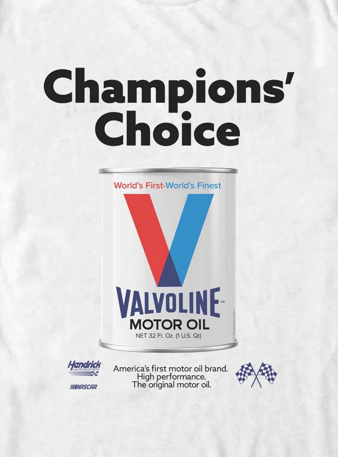 Nascar Valvoline Motor Oil T-Shirt, , hi-res