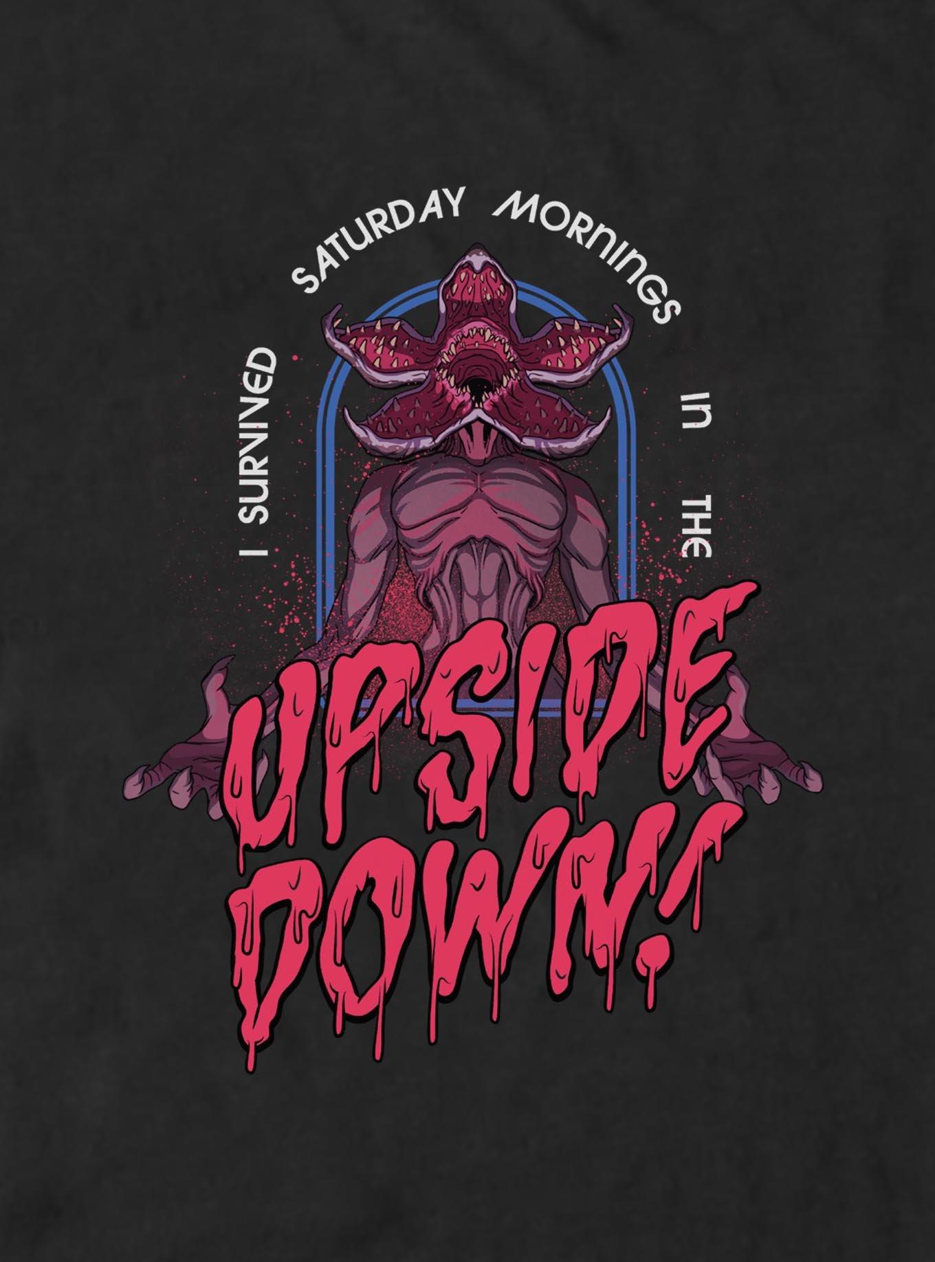 Stranger Things I Survived Sunday Mornings In The Upside Down T-Shirt, , hi-res