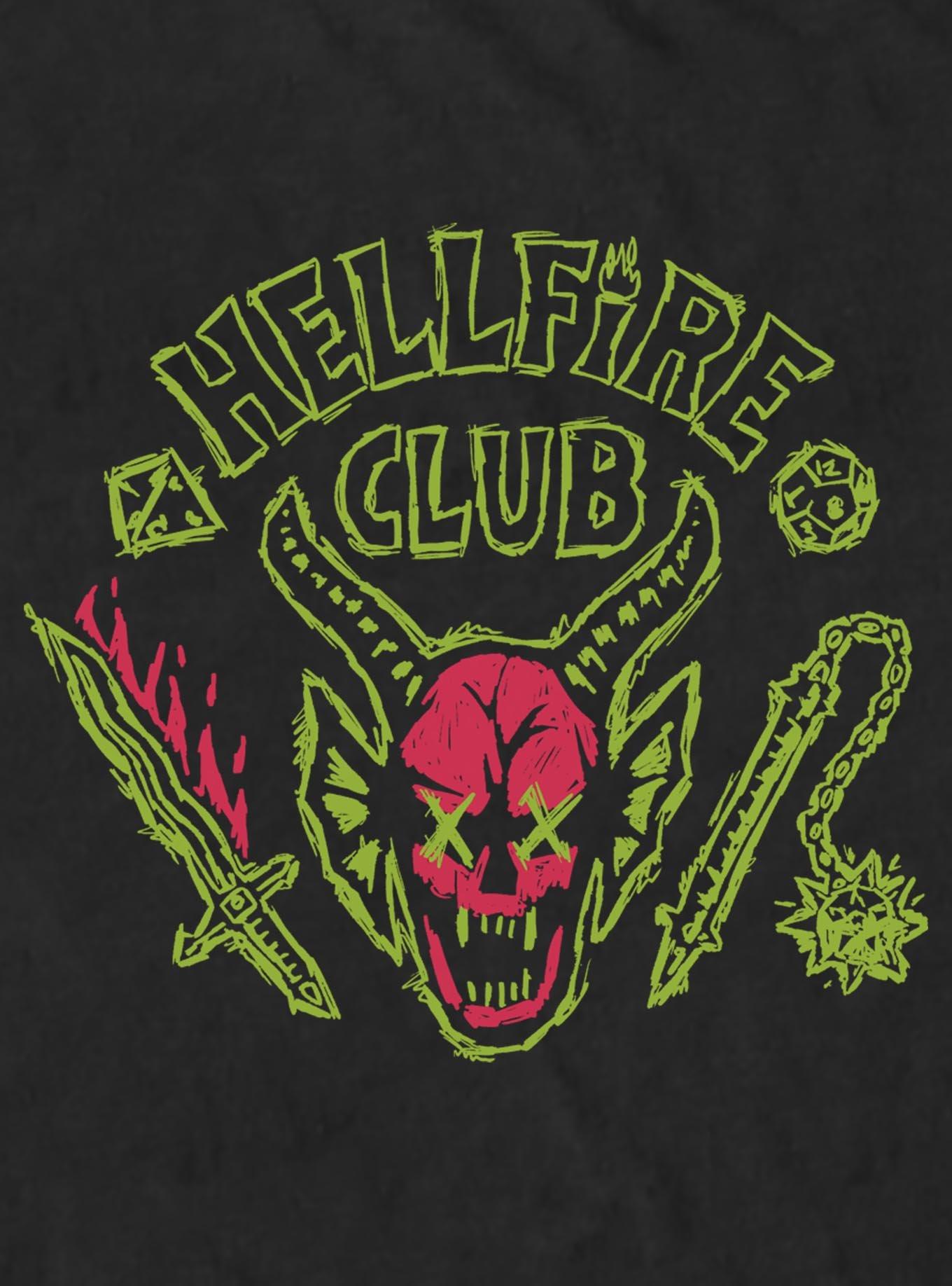 Stranger Things Hellfire Club Logo T-Shirt, , hi-res