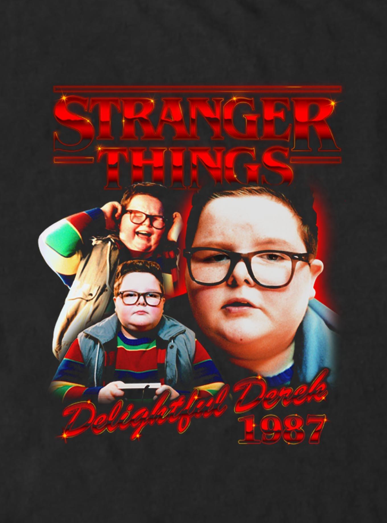 Stranger Things Delightful Derek 1987 T-Shirt, , hi-res