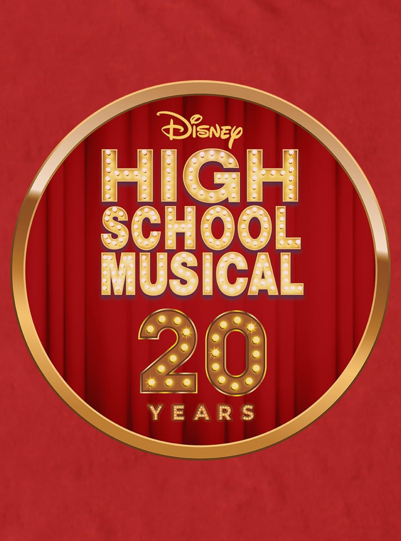 Disney High School Musical 20 Years Logo T-Shirt, , hi-res
