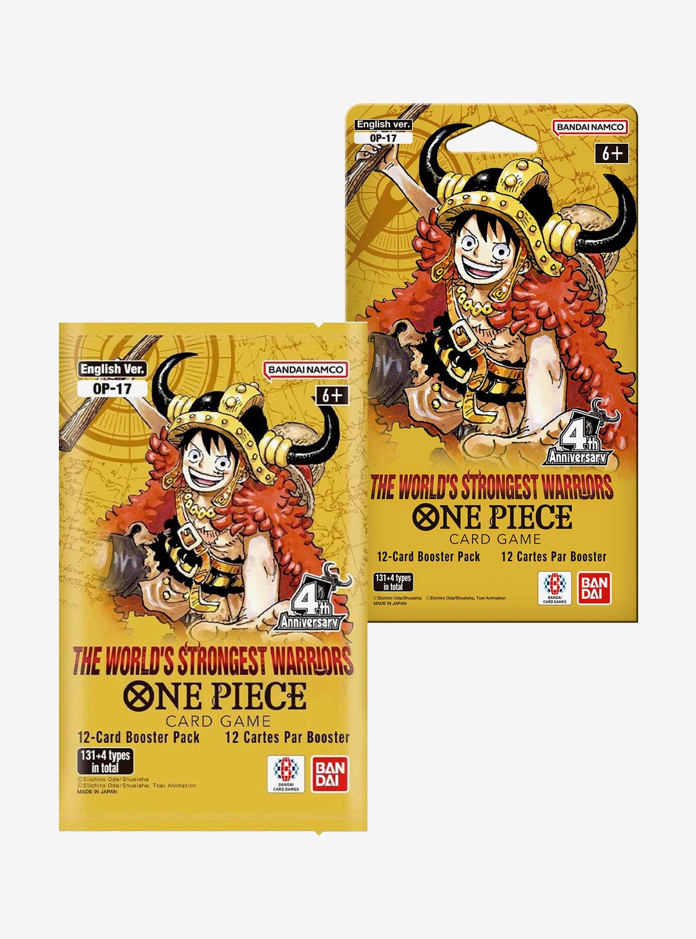 Bandai Namco One Piece Card Game The World's Strongest Warrior Booster Pack, , alternate - view 3
