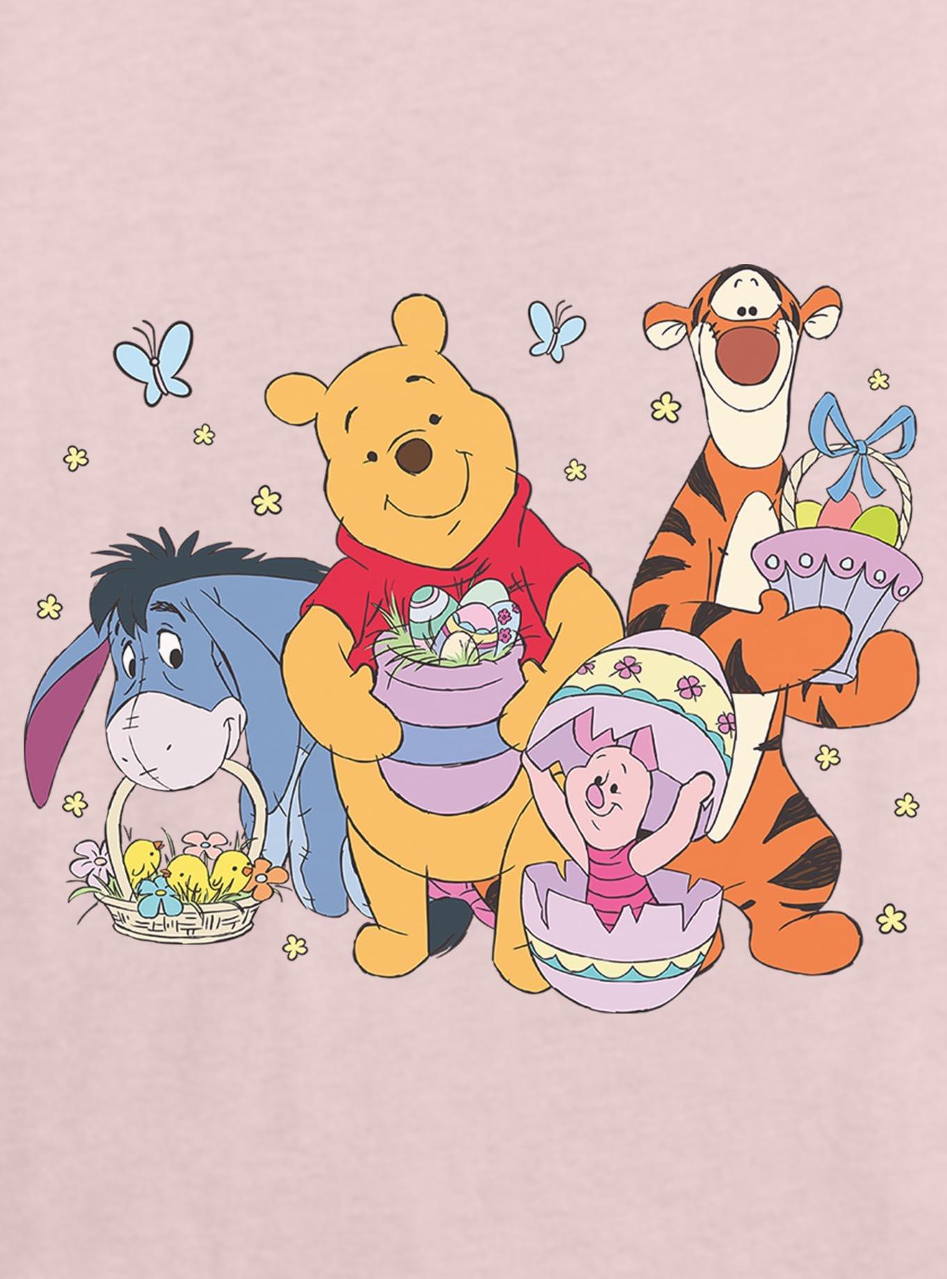 Disney Winnie The Pooh Easter Team Girls Skimmer T-Shirt, , hi-res