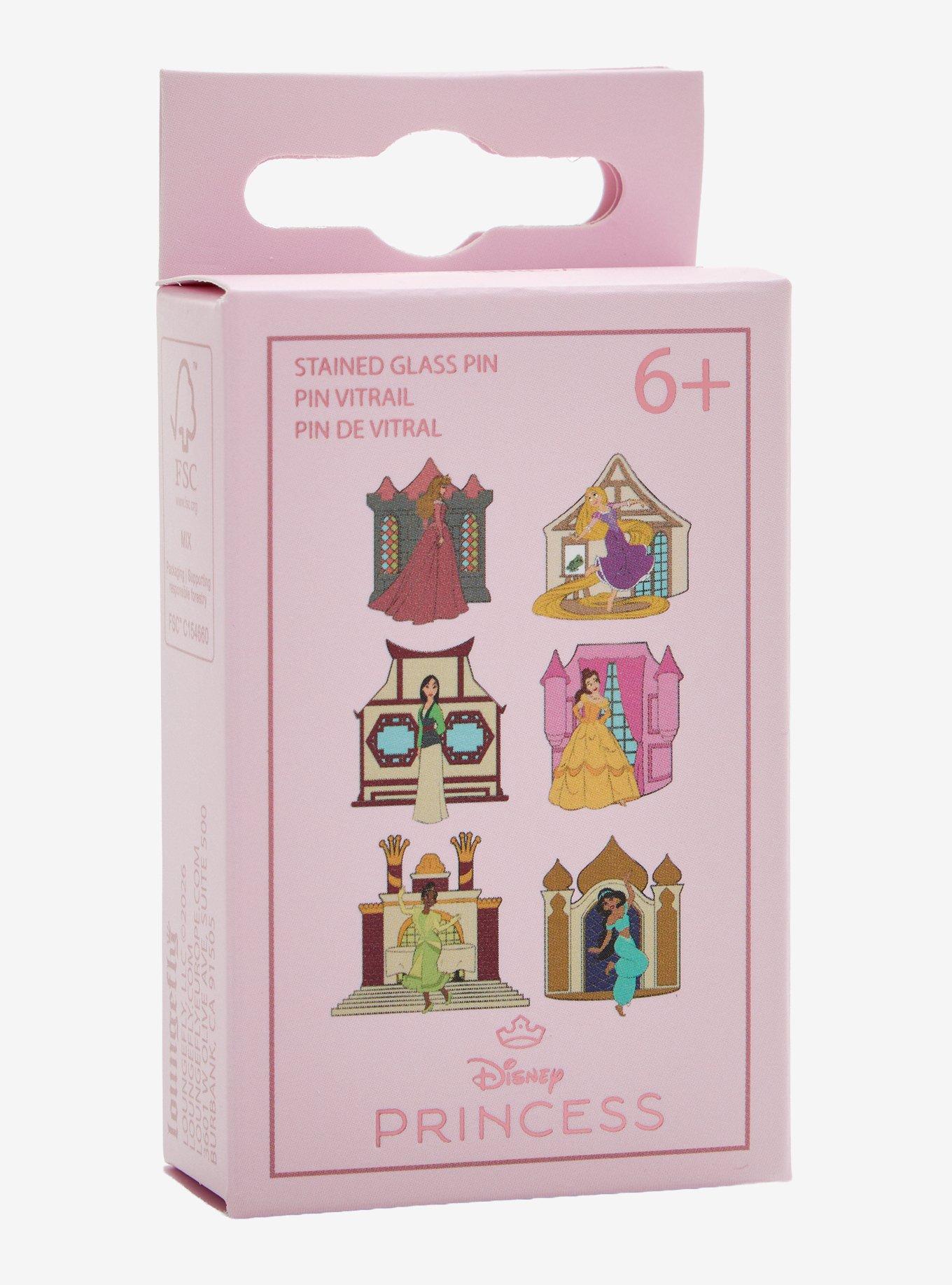 Loungefly Disney Princess Castle Blind Box Enamel Pin Hot Topic Exclusive, , hi-res