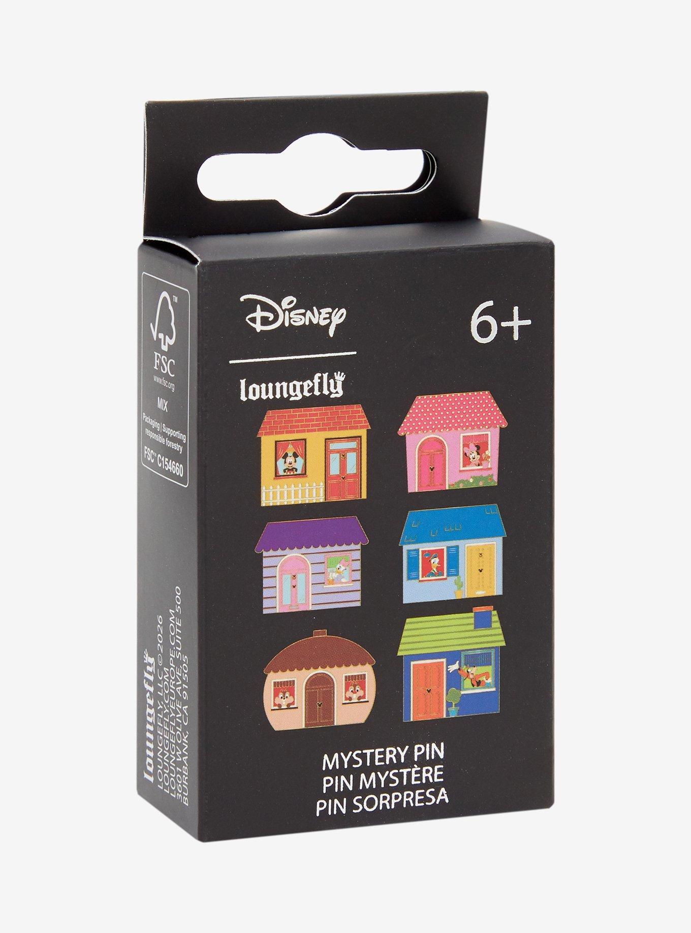 Loungefly Disney Mickey Mouse & Friends House Blind Box Enamel Pin Hot Topic Exclusive, , hi-res