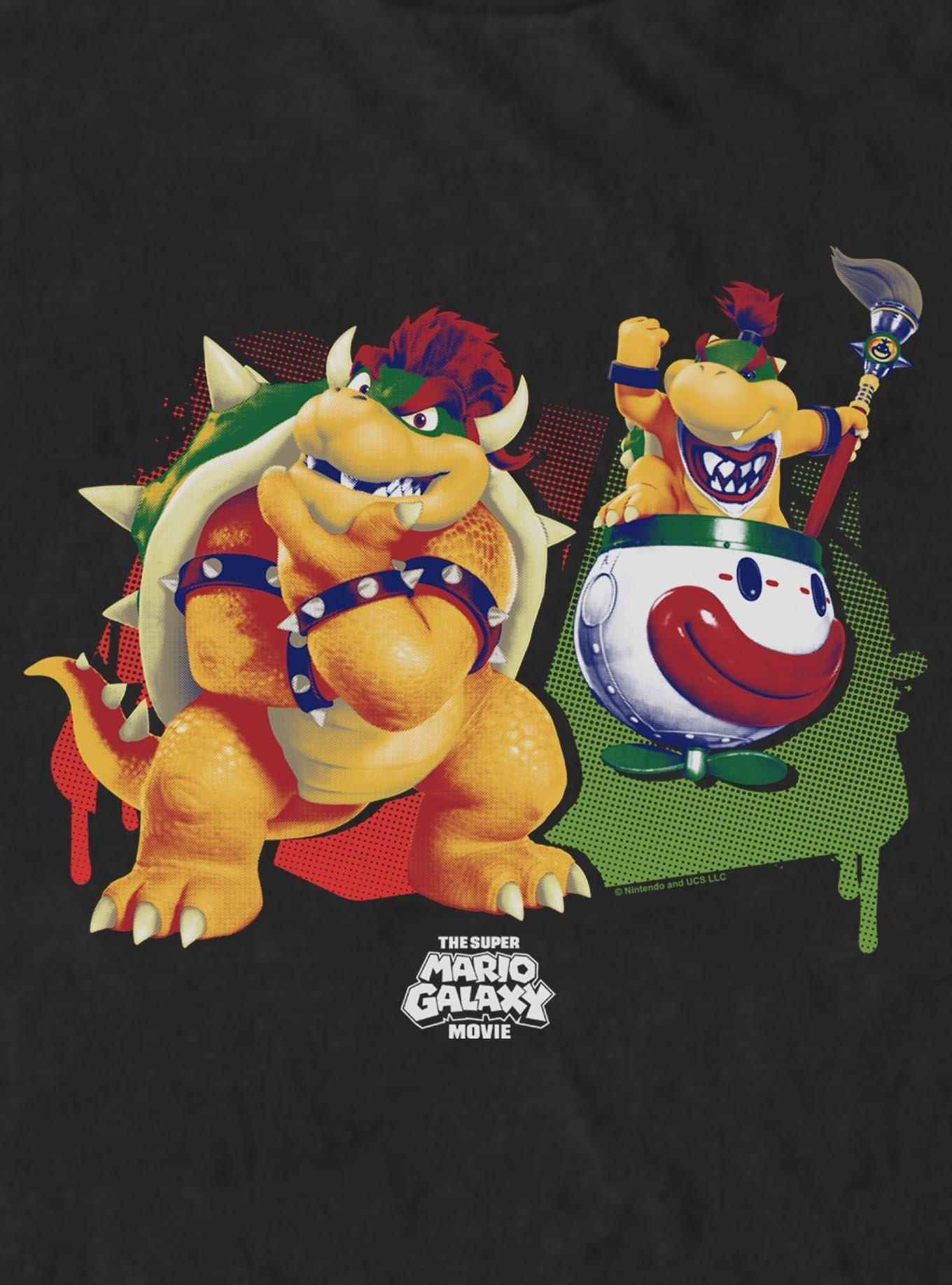 The Super Mario Galaxy Movie Bowser & Bowser Jr T-Shirt, , hi-res
