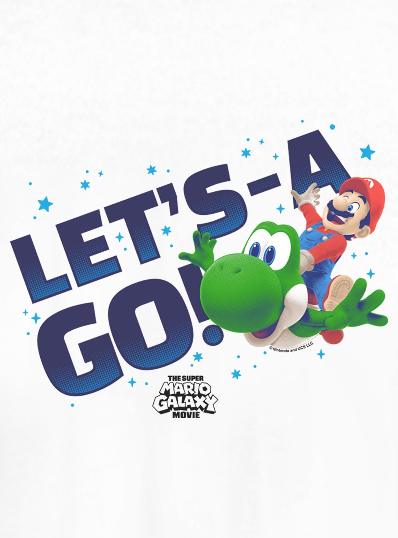 The Super Mario Galaxy Movie Friends Mario & Yoshi Girls T-Shirt, , hi-res