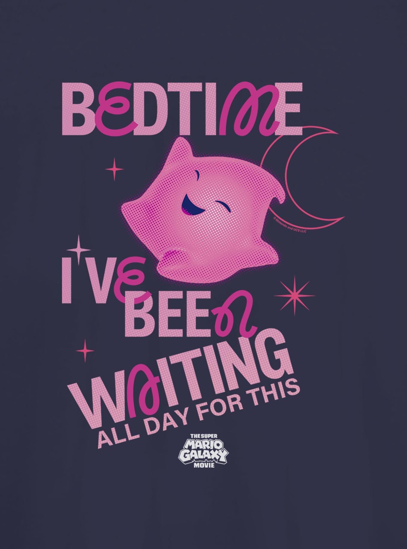 The Super Mario Galaxy Movie Luma I've Been Waiting Bedtime Girls T-Shirt, , hi-res
