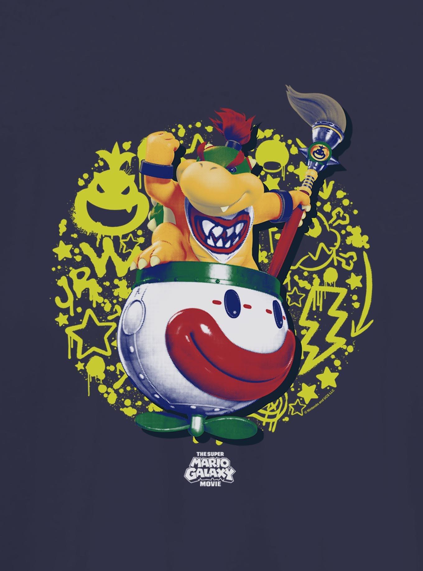 The Super Mario Galaxy Movie Bowser Jr Icons Girls T-Shirt, , hi-res
