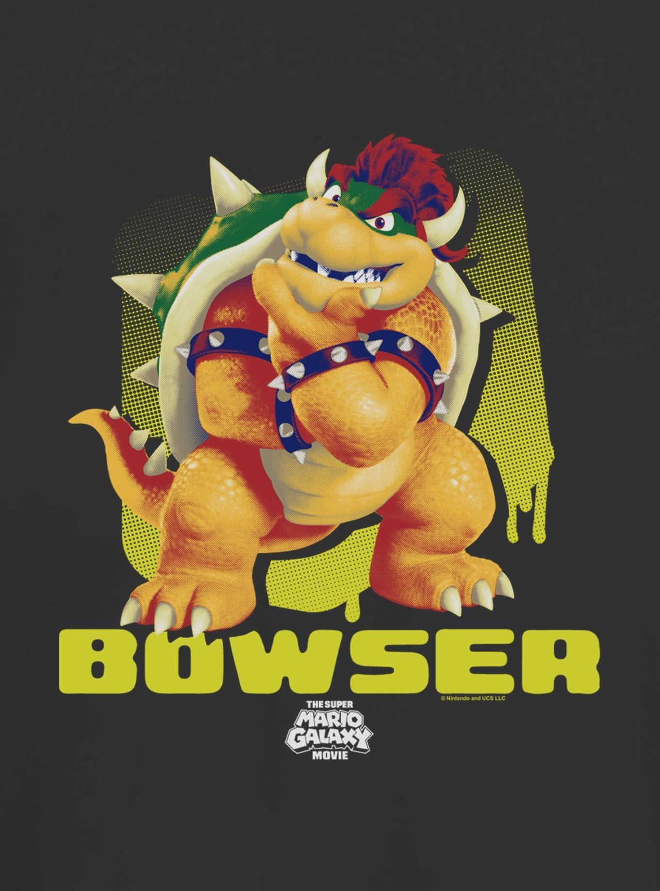 The Super Mario Galaxy Movie Bowser Pose Girls T-Shirt, , hi-res