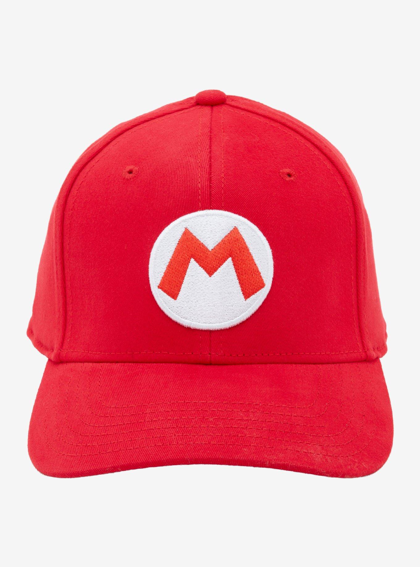 Super Mario Bros. Mario Logo Dad Cap, , hi-res