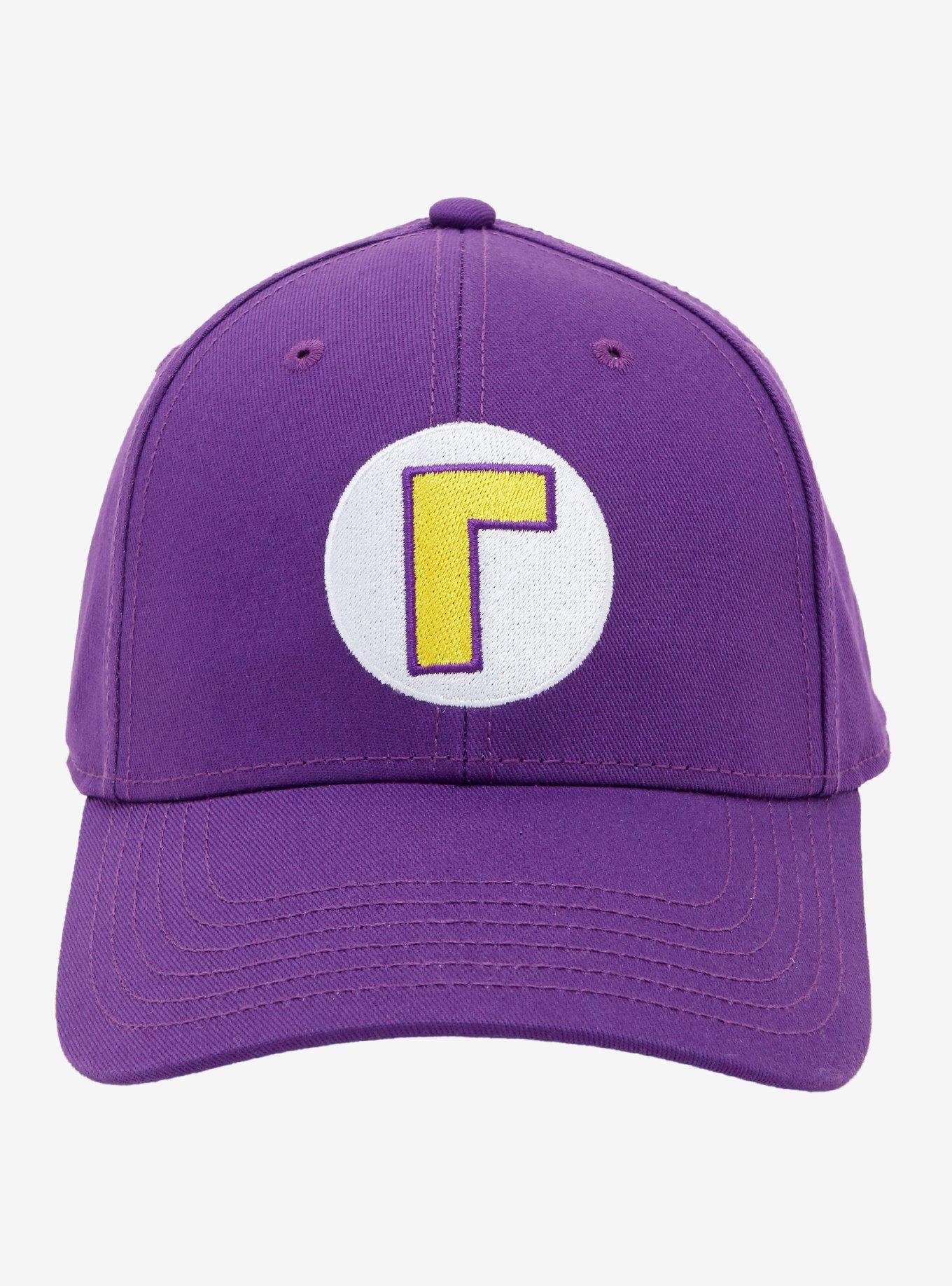 Super Mario Bros. Waluigi Dad Cap, , hi-res