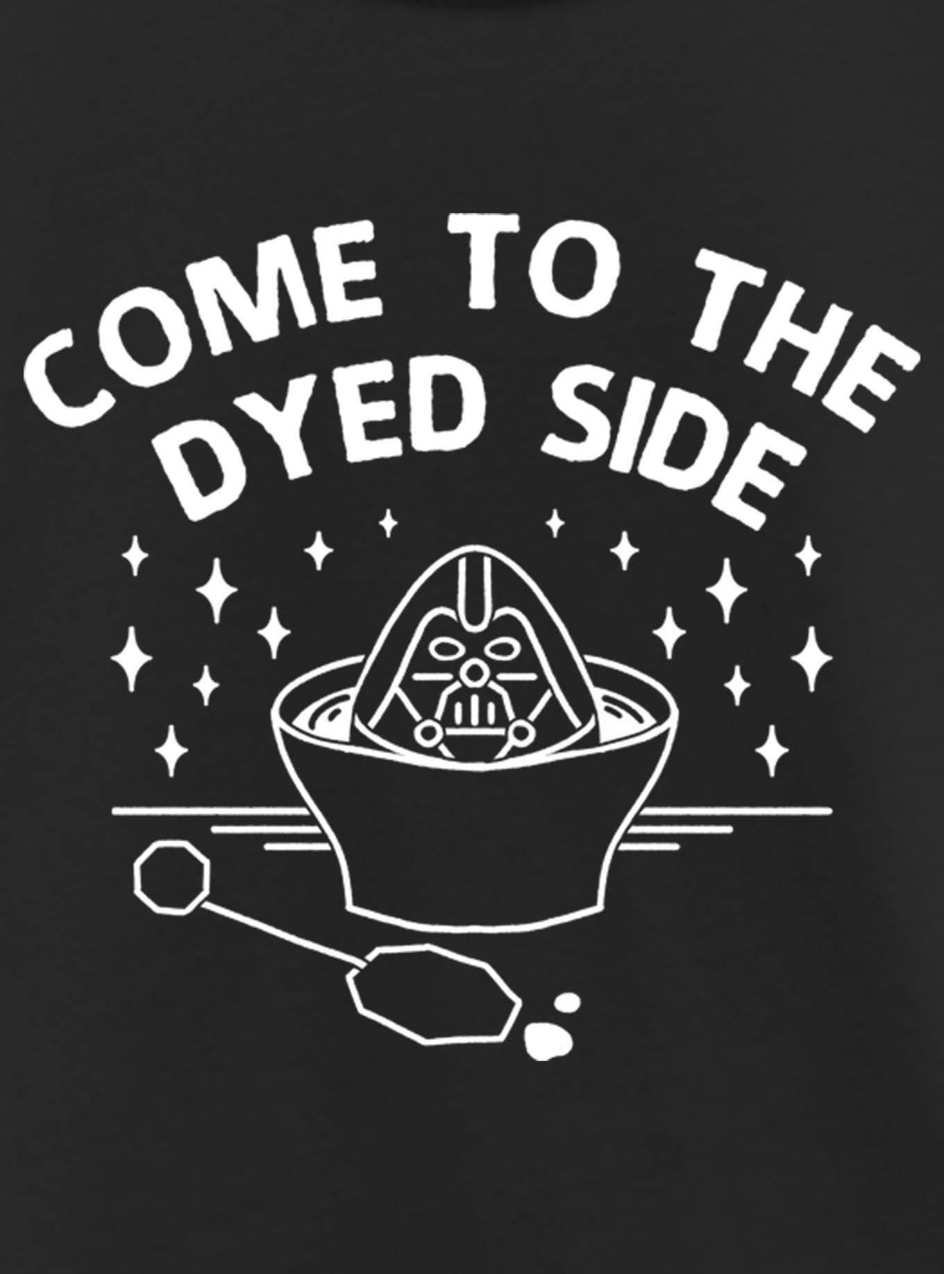 Star Wars Come To The Dyed Side Darth Vader Egg Youth Girls T-Shirt, , hi-res