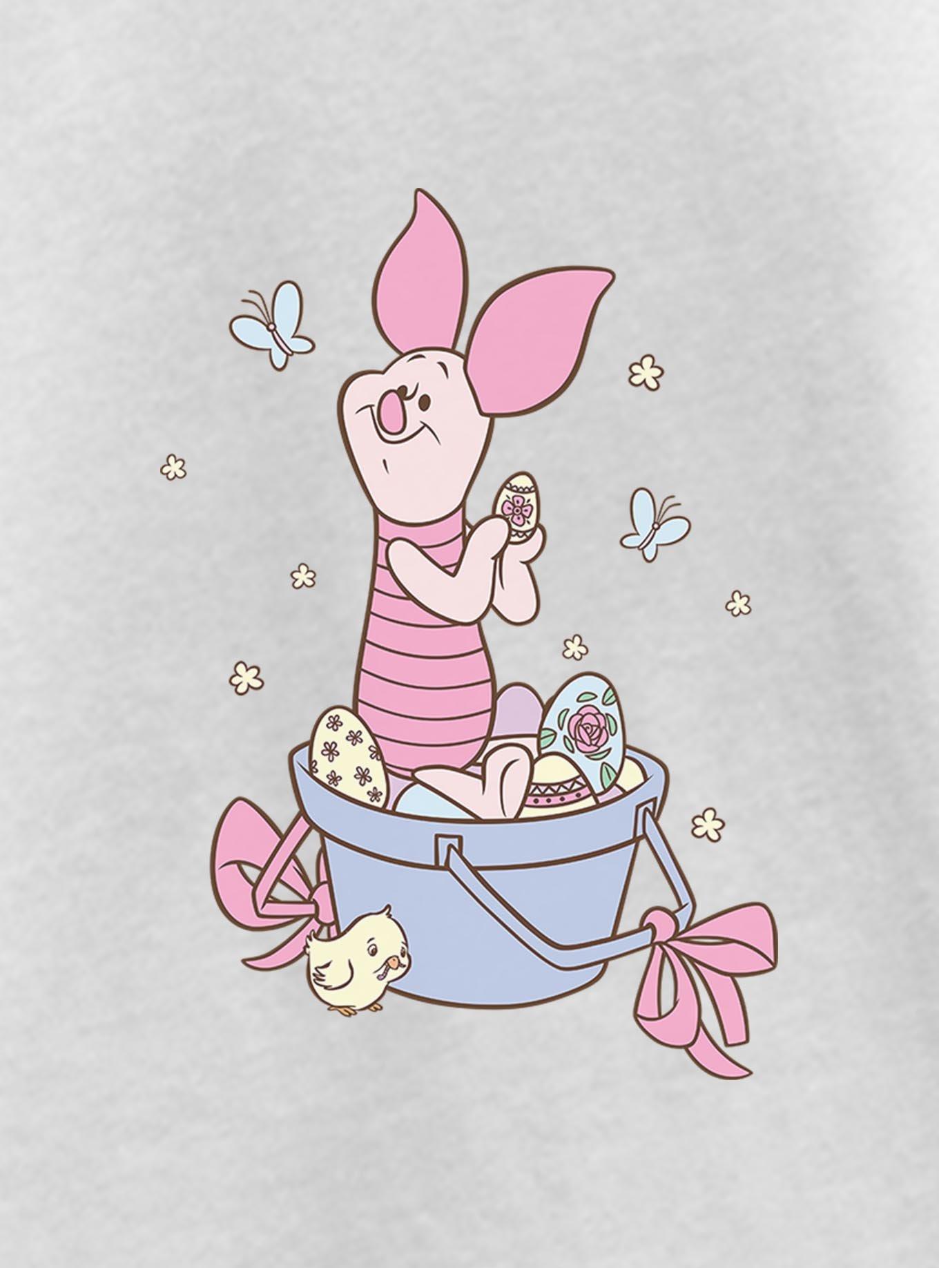 Disney Winnie The Pooh Sweet Easter Spring Piglet Youth Girls T-Shirt, , hi-res