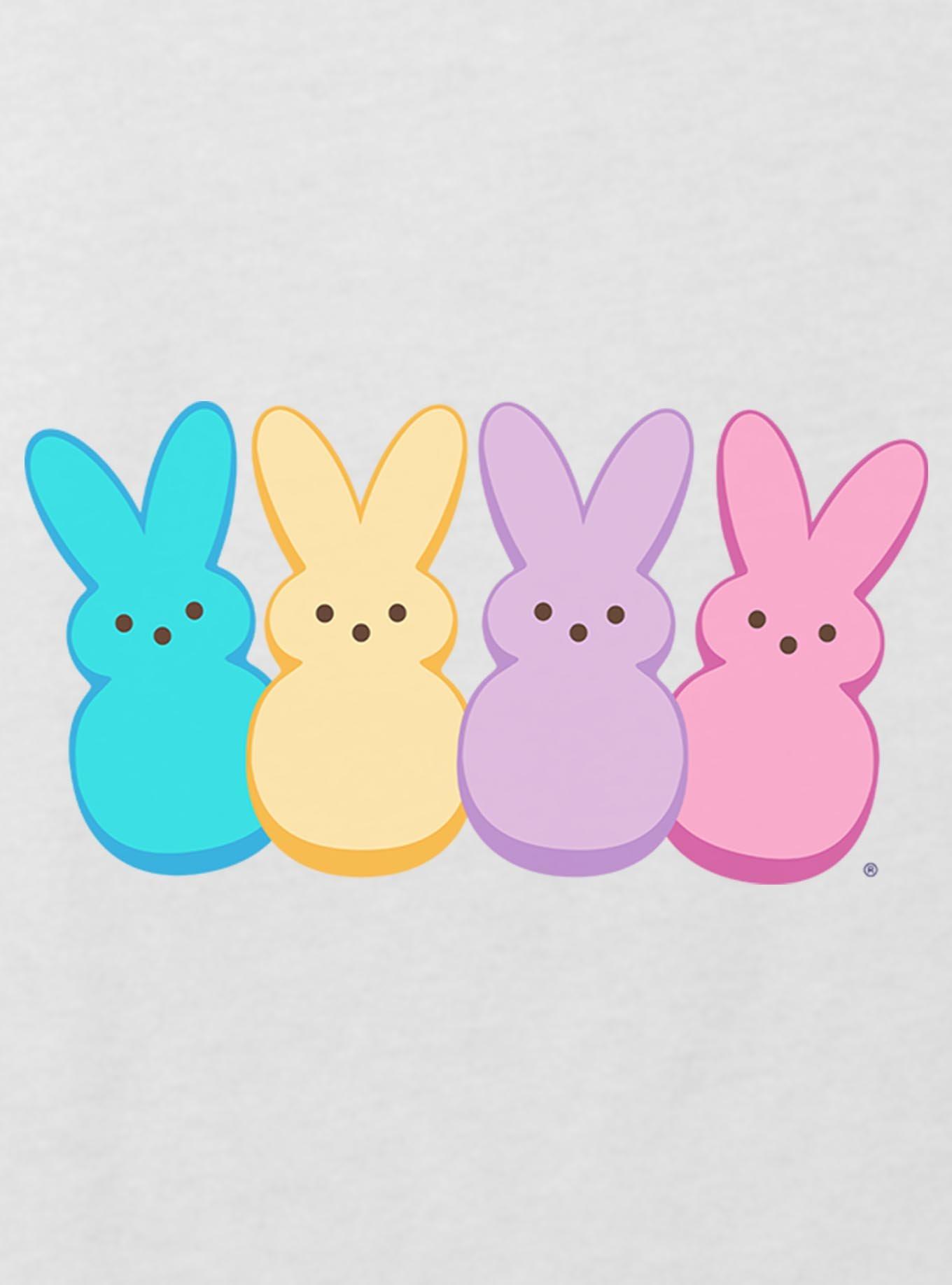 Peeps Squad Of Four Youth Girls Boxy Crop T-Shirt, , hi-res