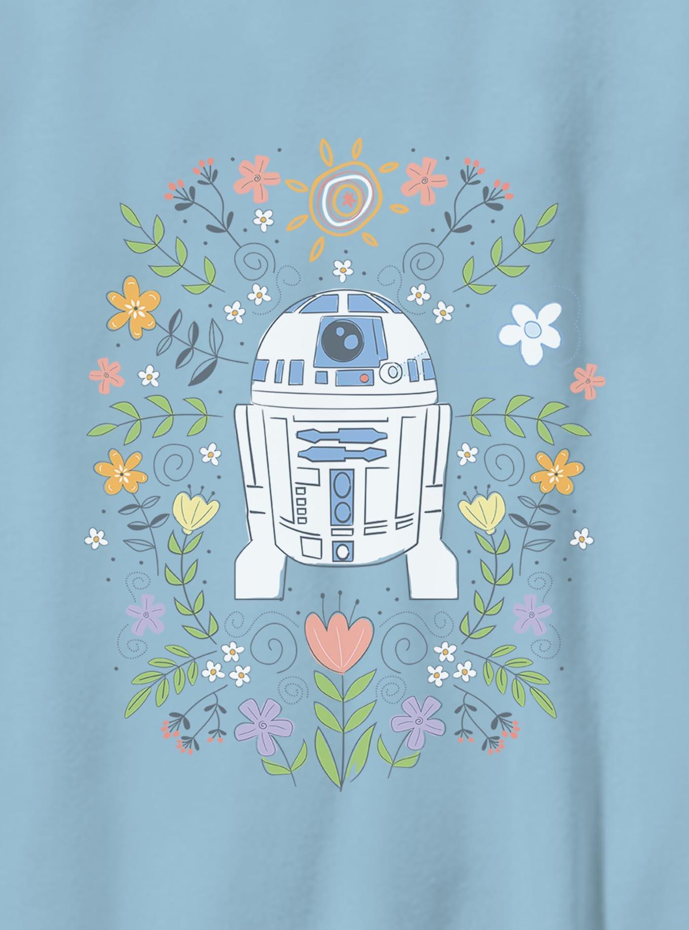 Star Wars R2 Floral Spring Youth T-Shirt, , hi-res