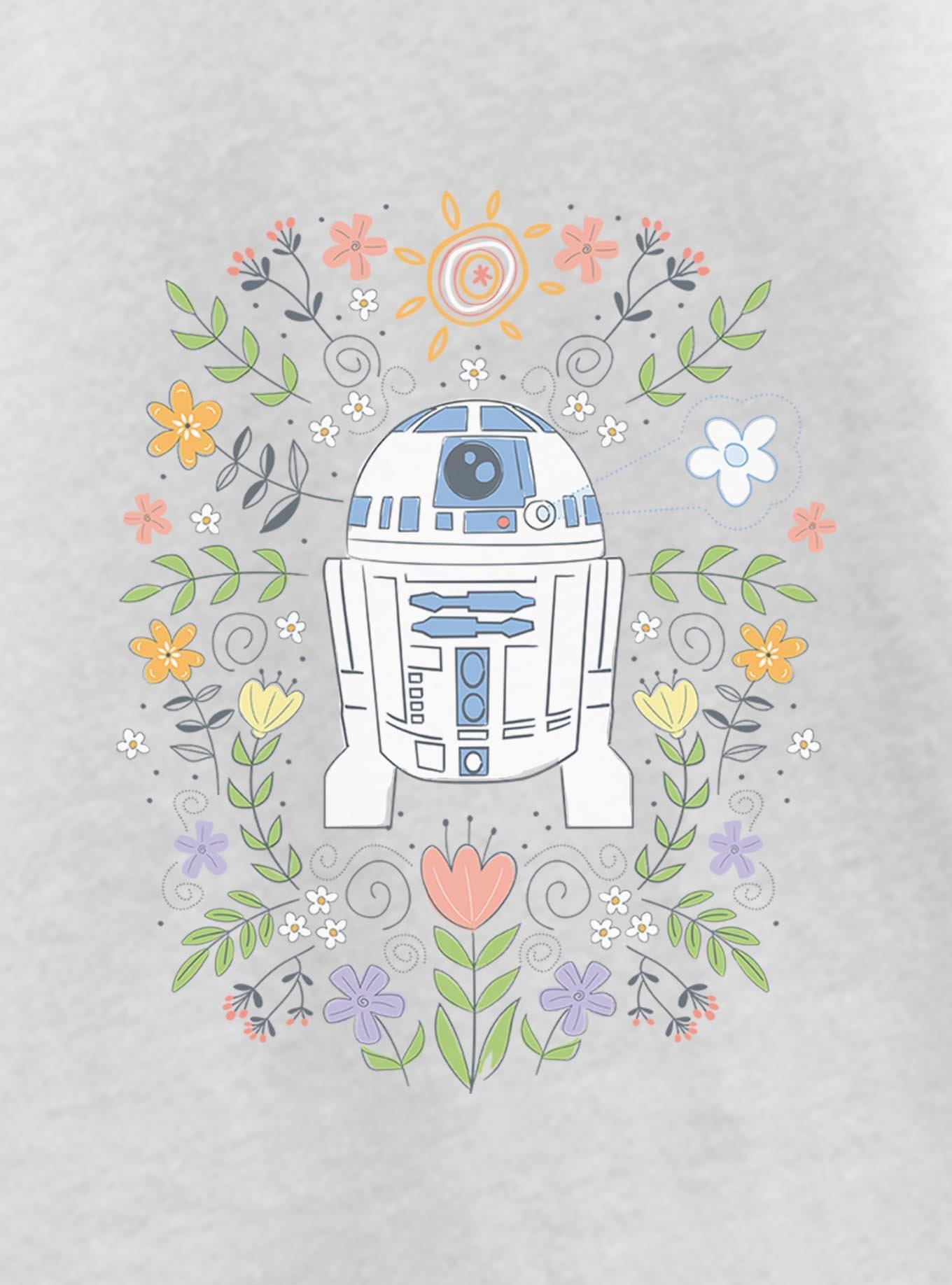 Star Wars R2 Floral Spring Youth Girls T-Shirt, , hi-res