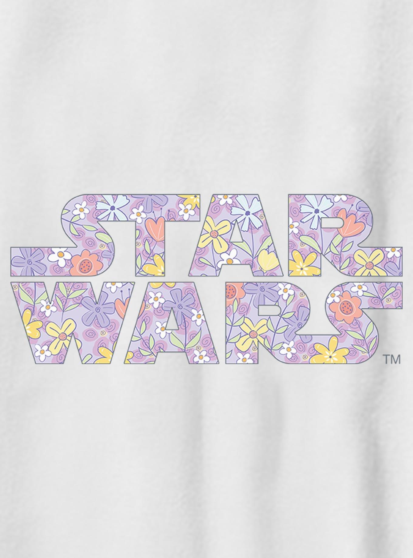 Star Wars Spring Flower Logo Youth T-Shirt, , hi-res