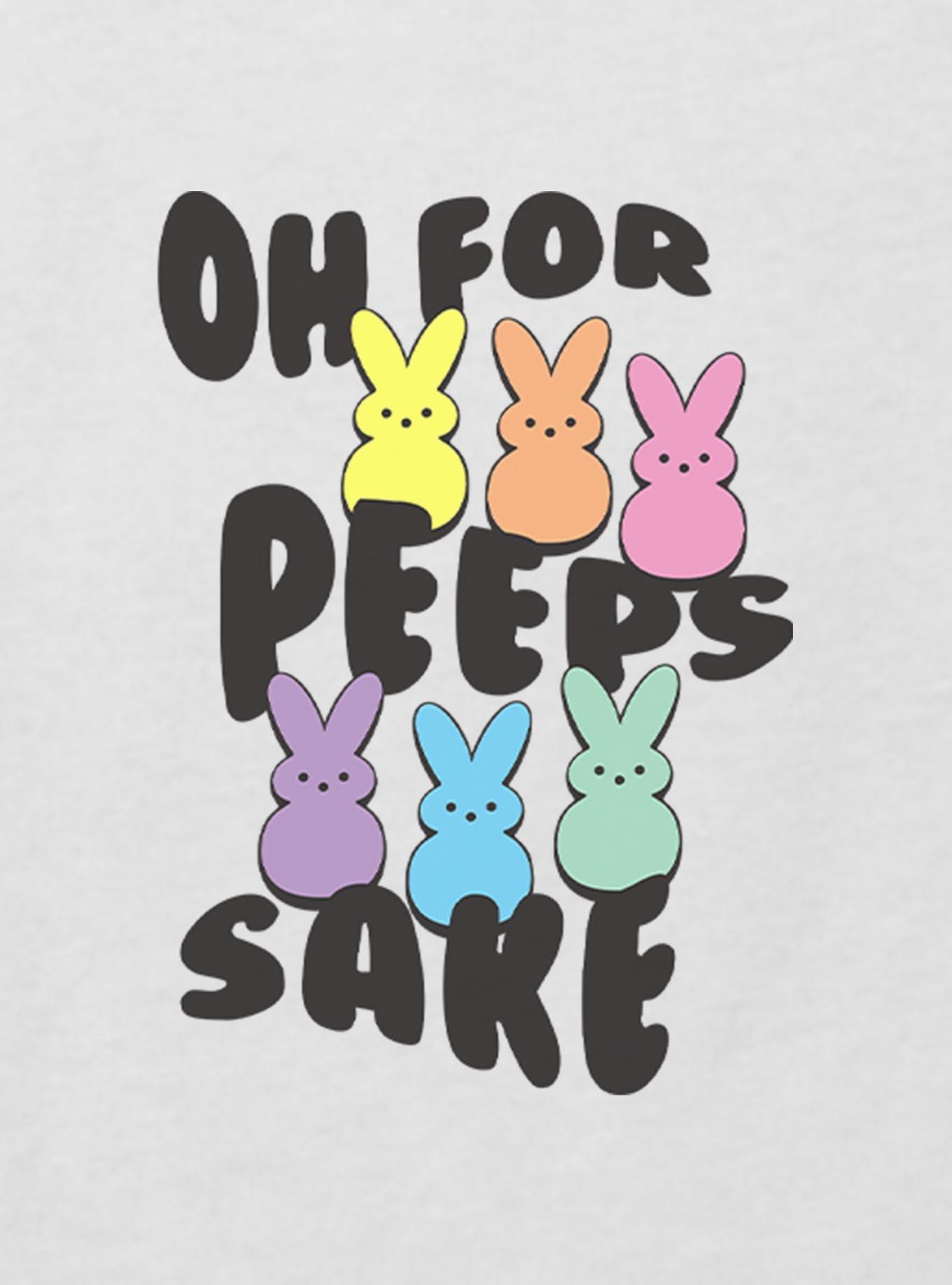 Peeps Oh For Peeps Sake Youth Girls Boxy Crop T-Shirt, , hi-res
