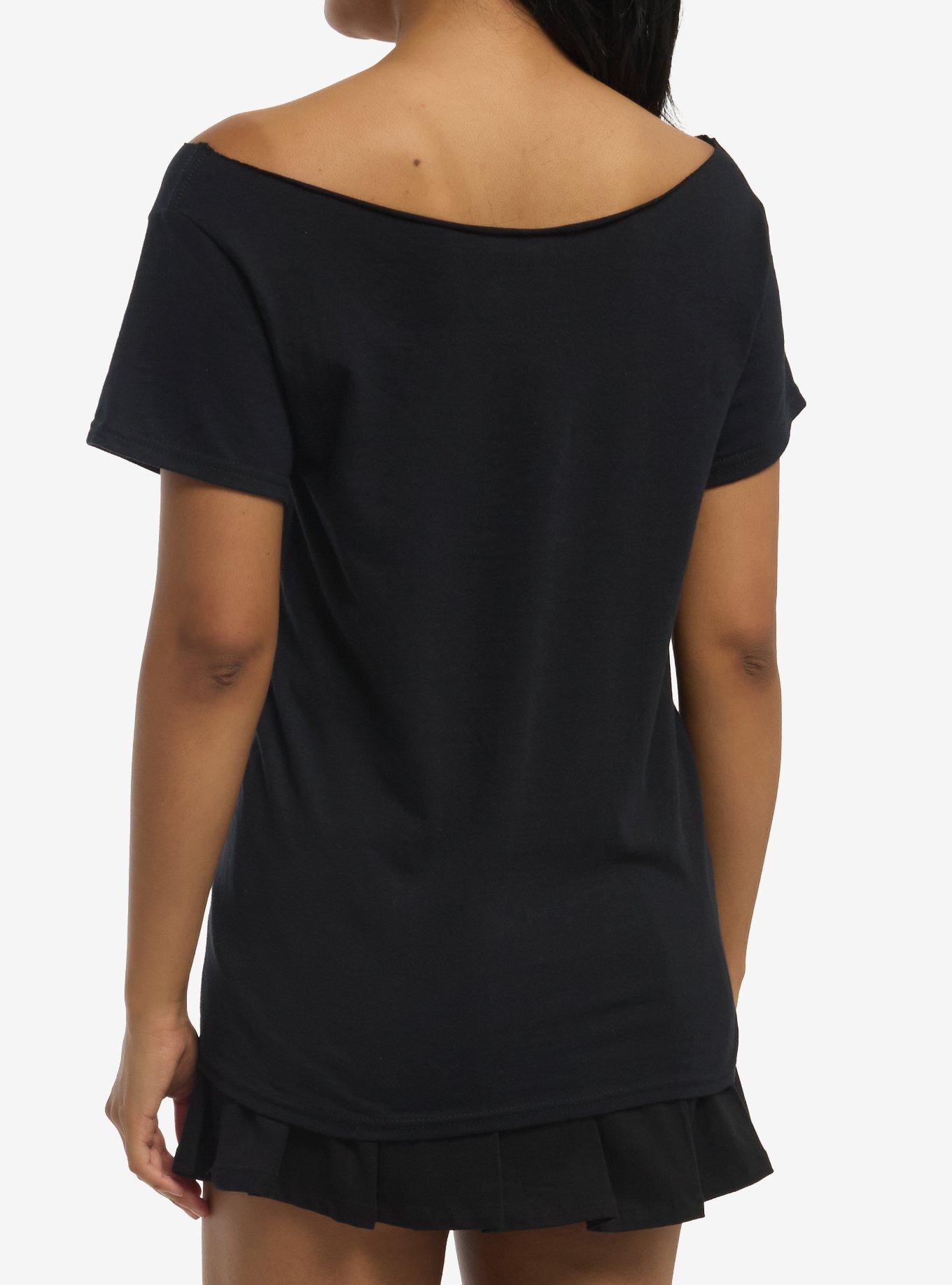 Jake & Johnnie Duo Girls Off-Shoulder T-Shirt, MULTI, alternate