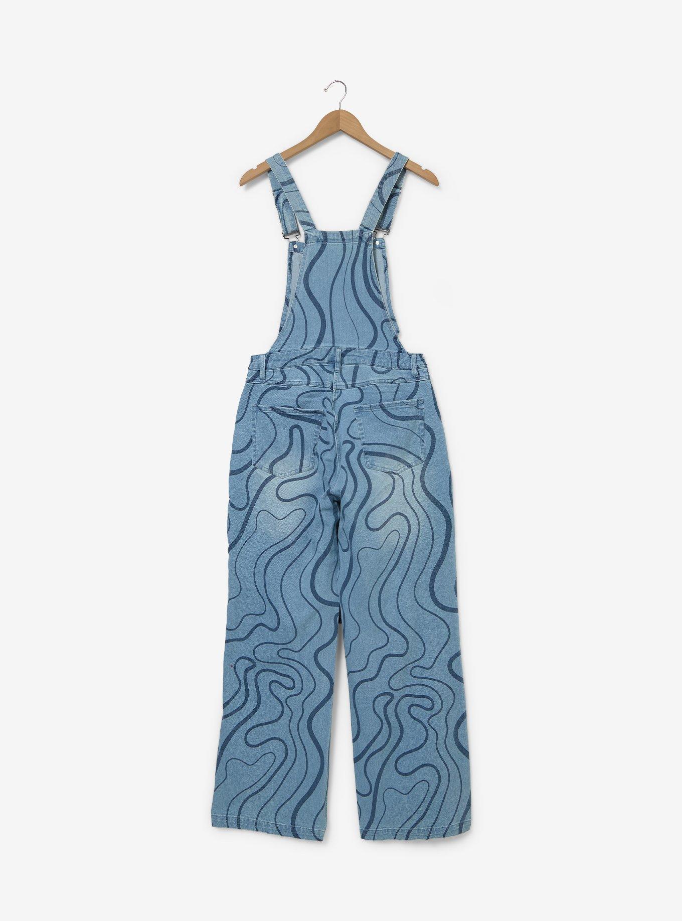 Dandadan Characters Women's Plus Patterned Overalls - BoxLunch Exclusive
