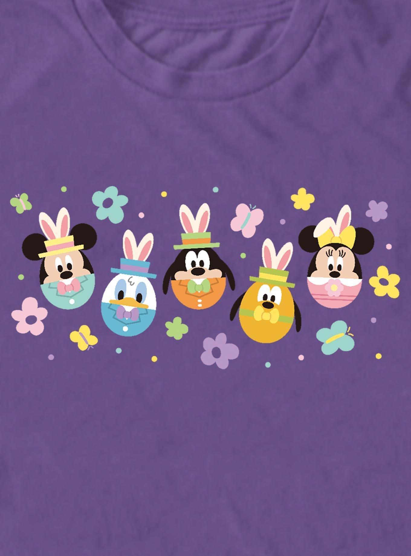 Disney Mickey Mouse & Friends Flowers & Egg Heads T-Shirt, , hi-res