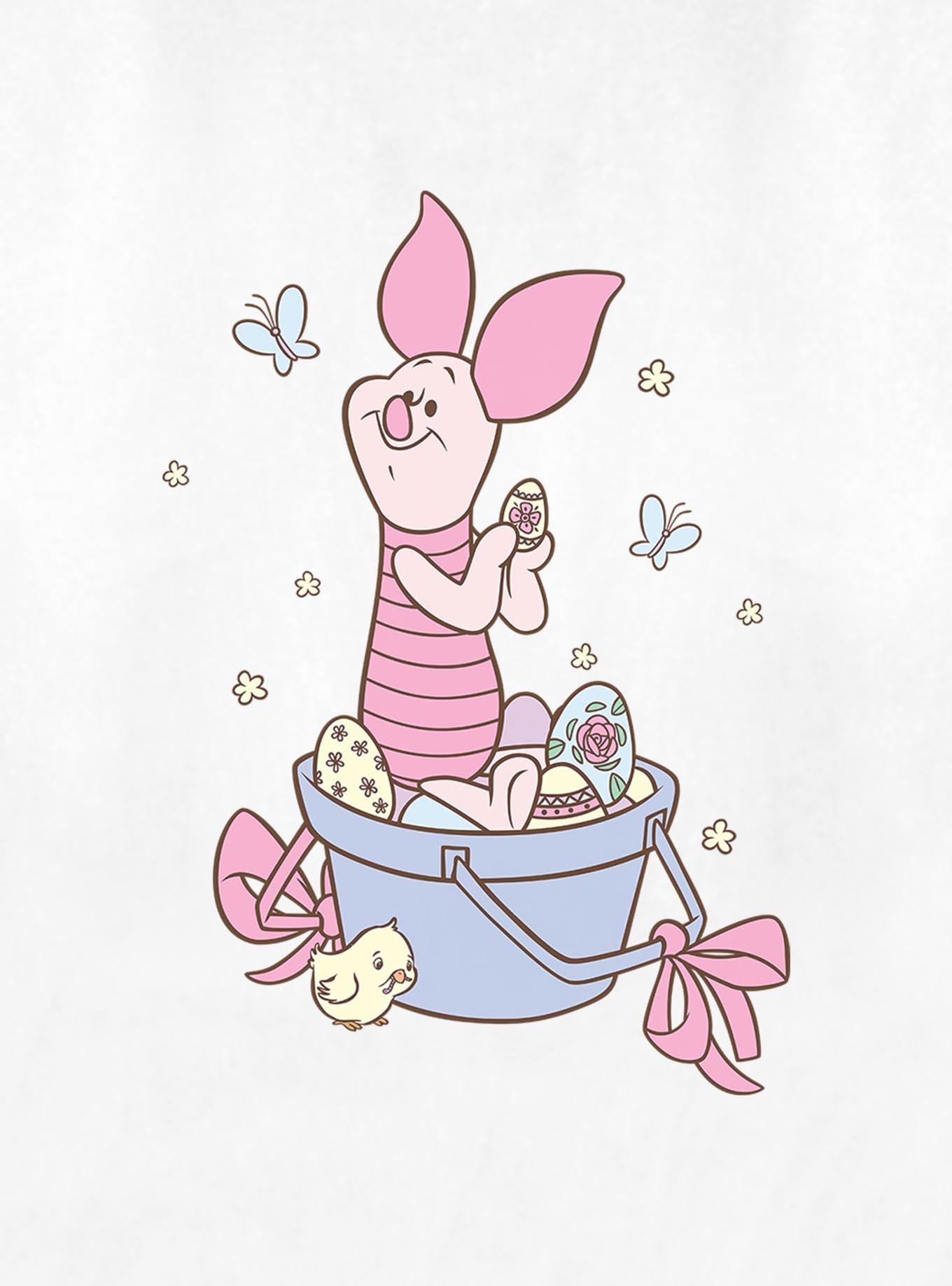 Disney Winnie The Pooh Sweet Easter Spring Piglet Womens T-Shirt, , hi-res