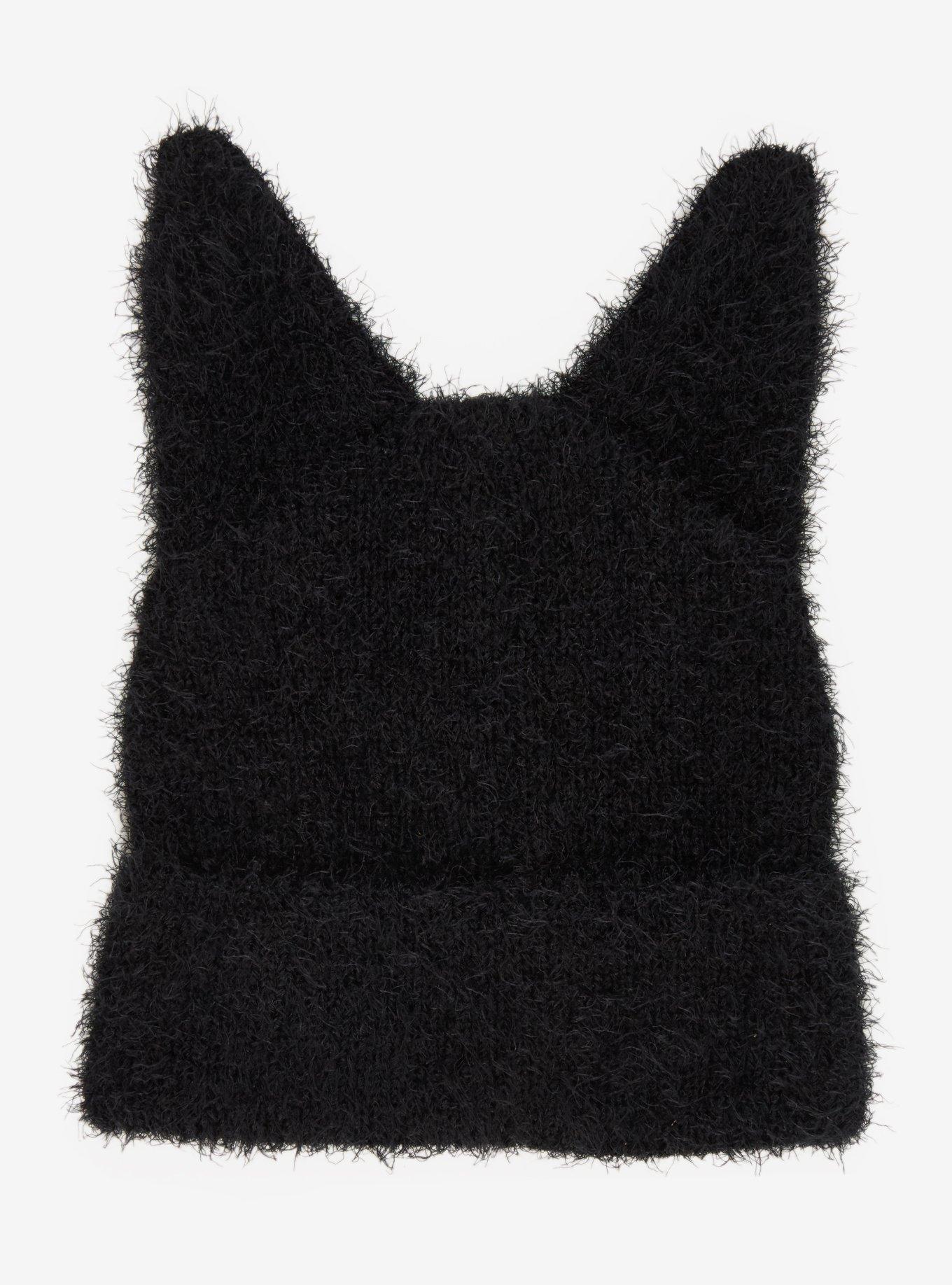 Studio Ghibli&reg; Kiki's Delivery Service Jiji Figural Fuzzy Knit Beanie - BoxLunch Exclusive, , alternate - view 3