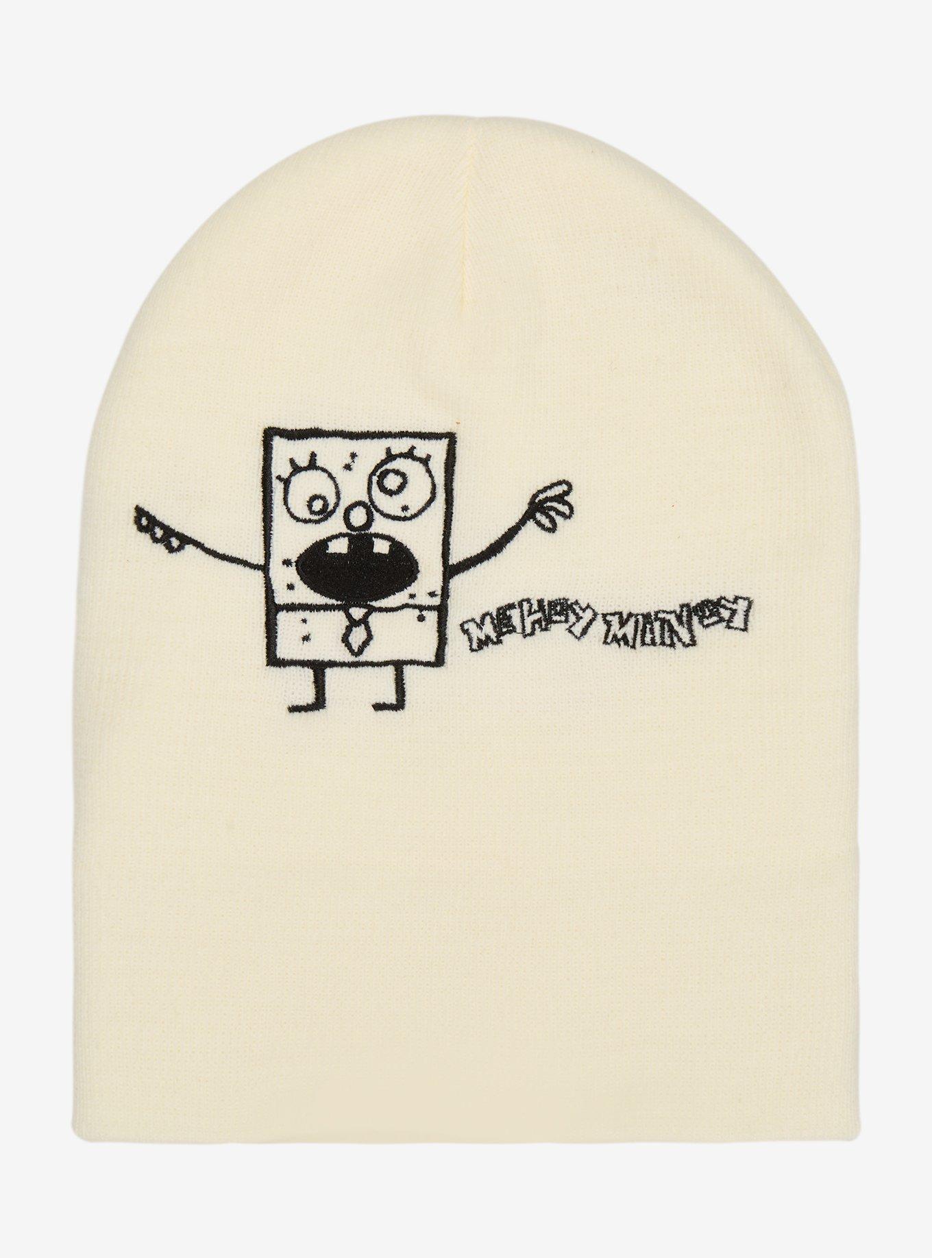 SpongeBob SquarePants DoodleBob Peek-a-Boo Beanie - BoxLunch Exclusive, , hi-res