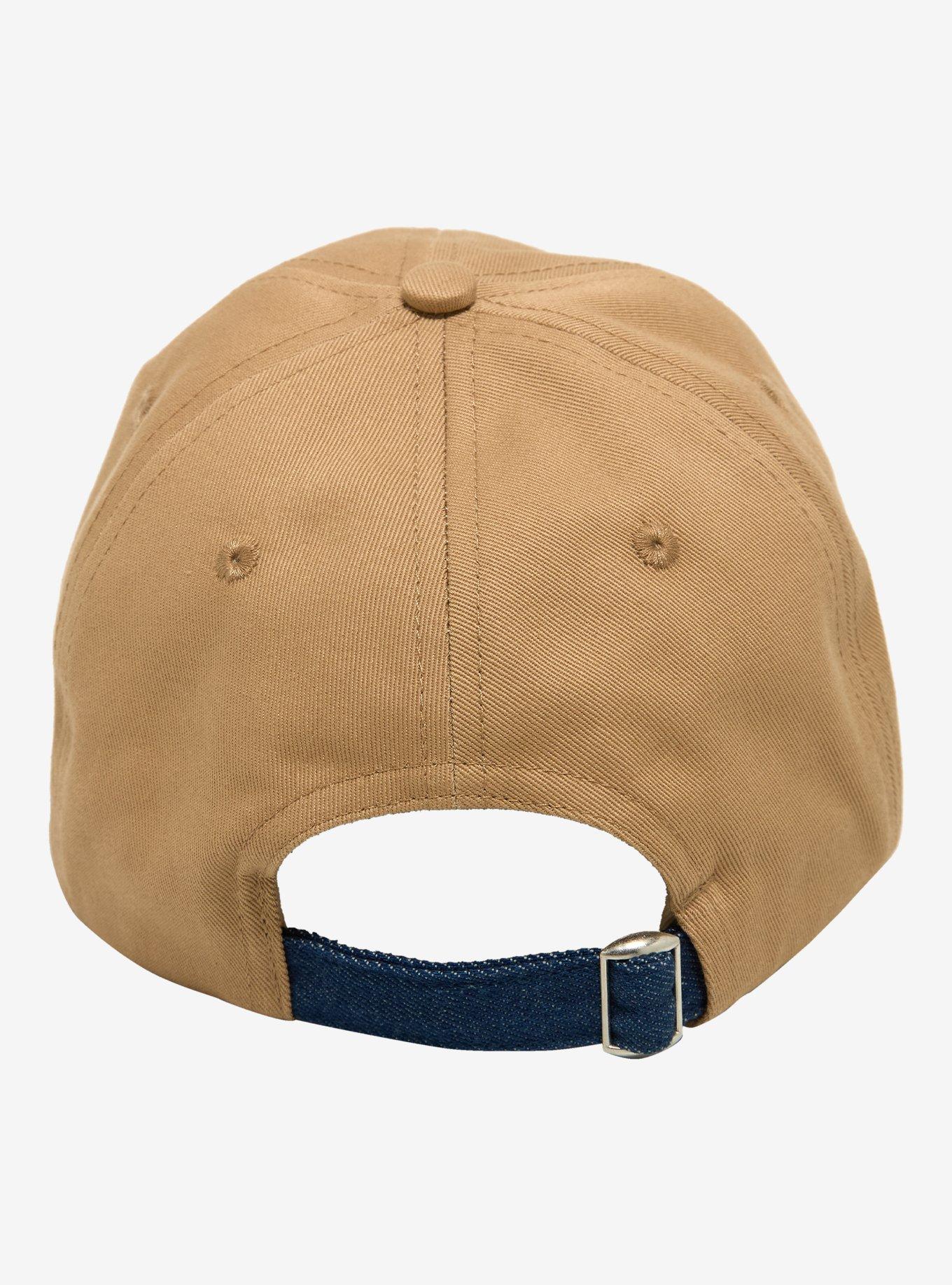 Disney Winnie the Pooh Embroidered Denim Ball Cap - BoxLunch Exclusive, , hi-res