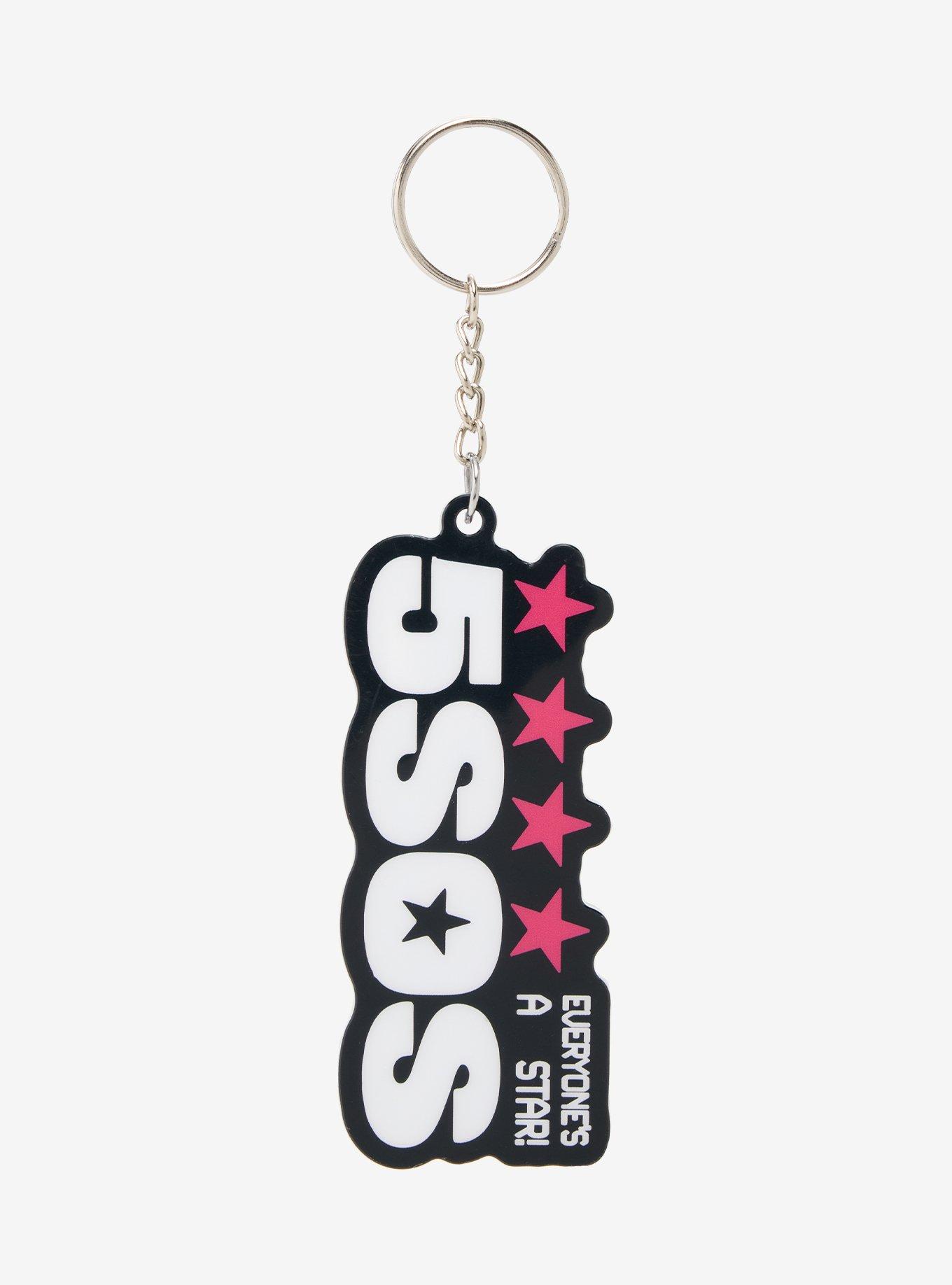5 Seconds Of Summer Star Keychain, , hi-res